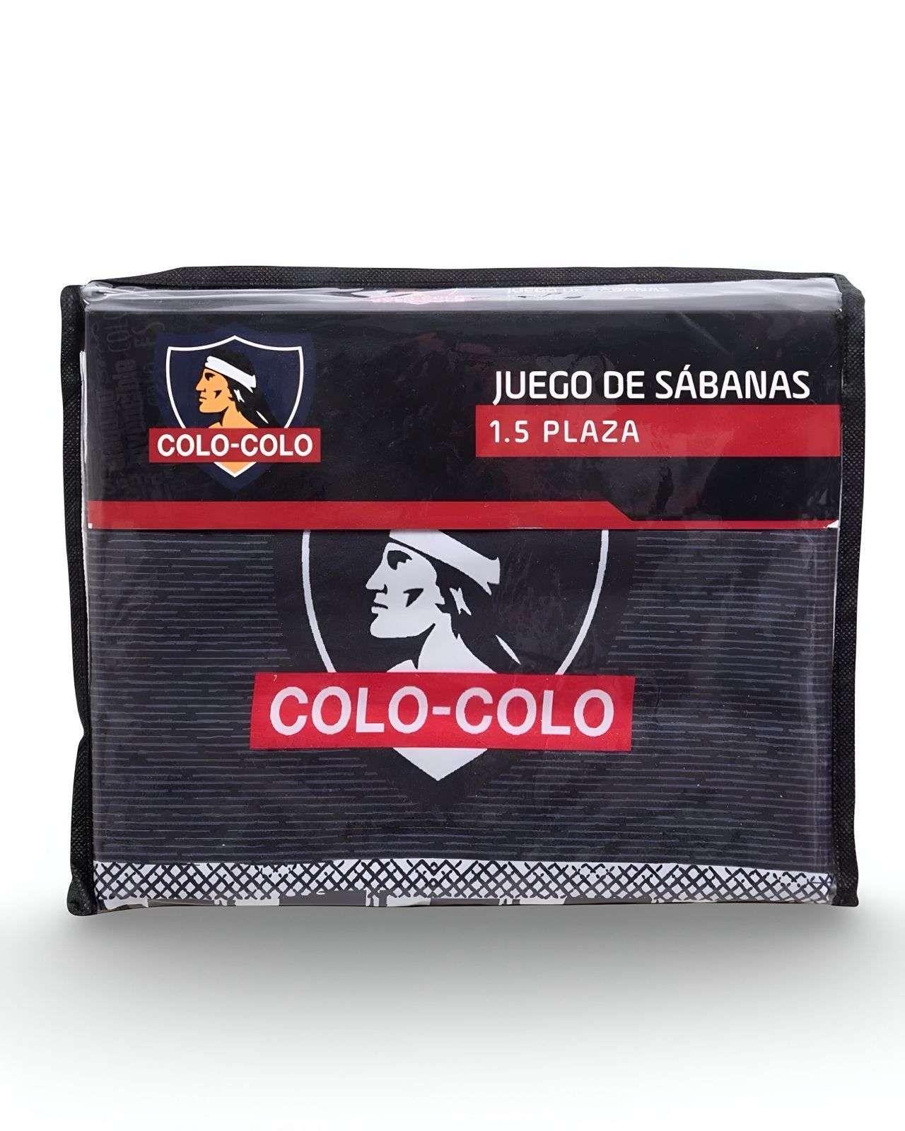 Juego Sábana infantil Colo Colo plaza y media Mashini A01-3