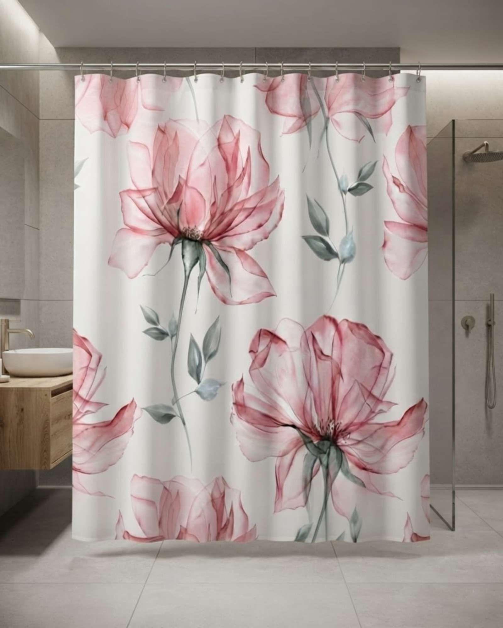 Pack de Cortina De Baño Con Forro Impermeable Surtido.-2