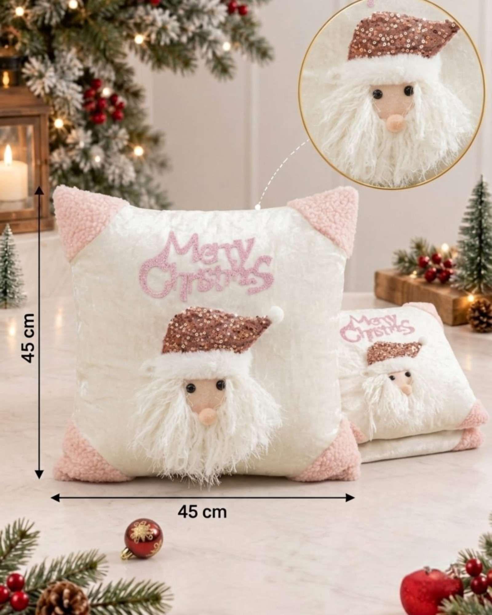 Pack de 2 Fundas para Cojín de Navidad 45x45 cm 19-6