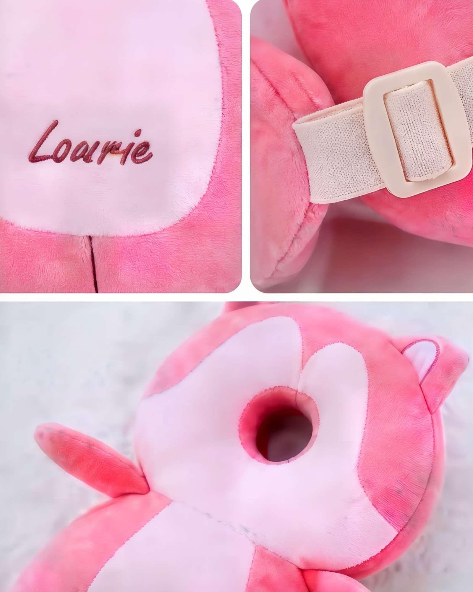 Mochila Protectora De Cabeza Bebes Cojin Anticaidas Peluche-6