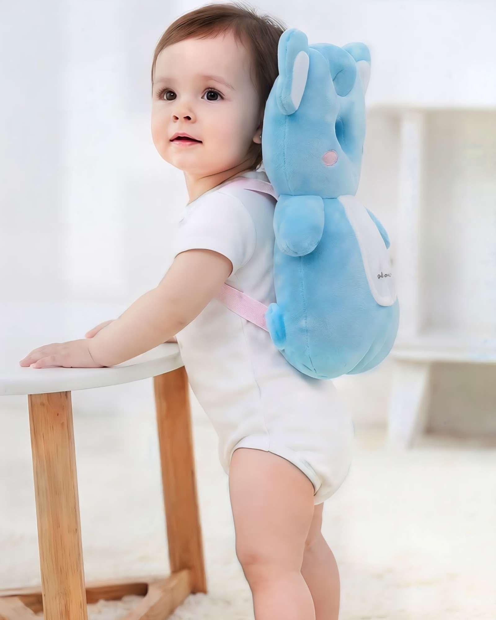 Mochila Protectora De Cabeza Bebes Cojin Anticaidas Peluche-0