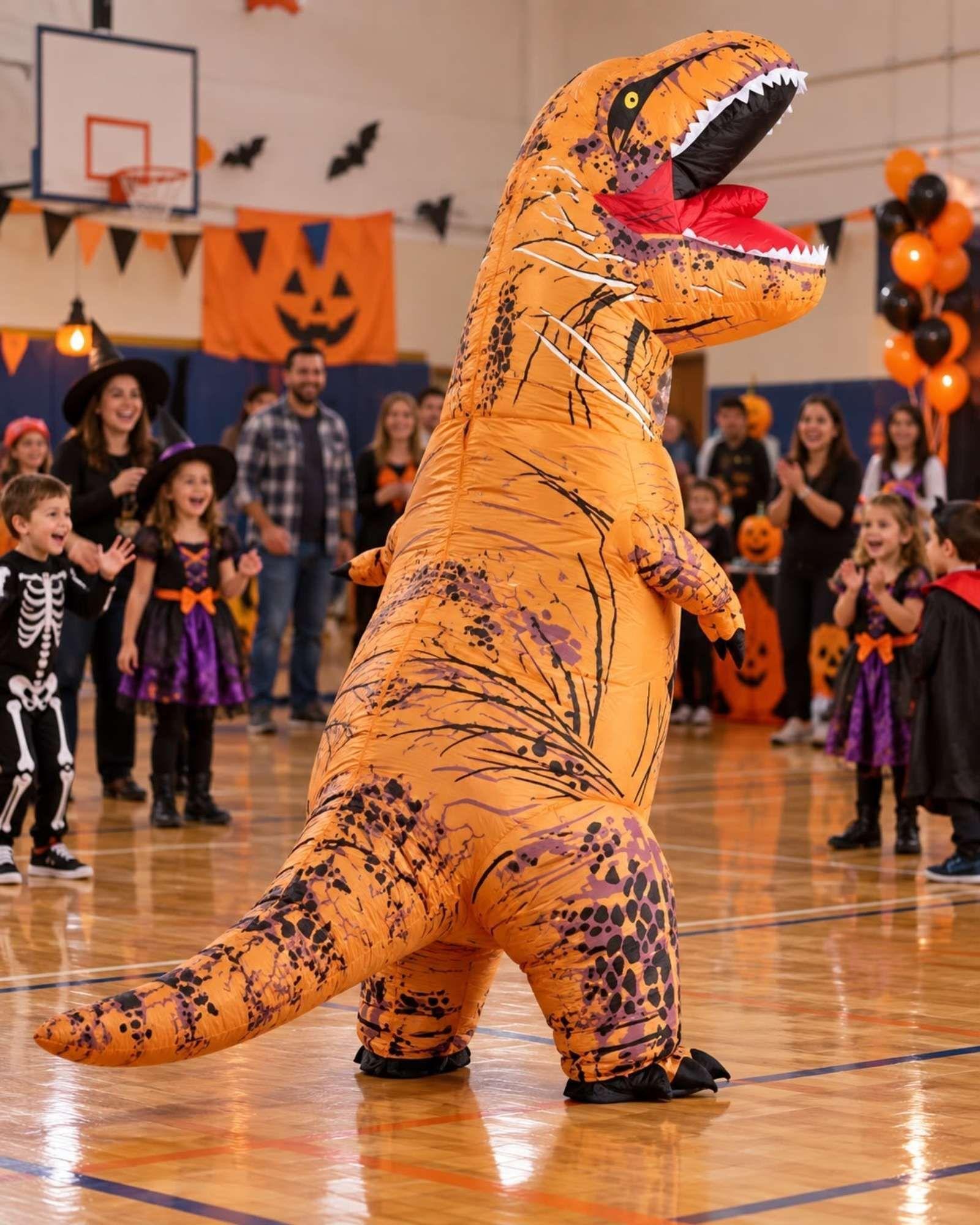 Disfraz Inflable Dinosaurio T-Rex 160-190 cm-2