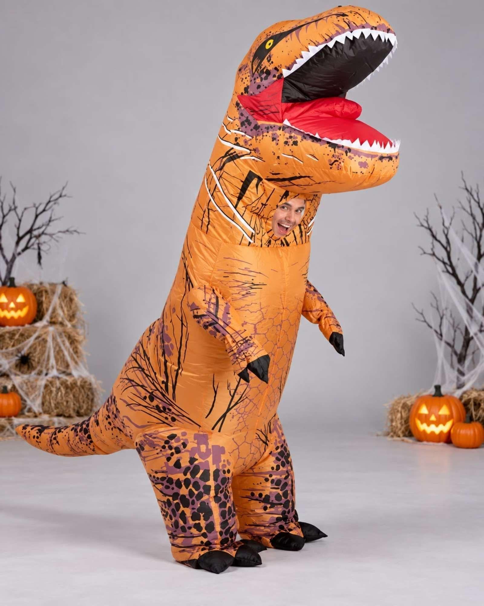Disfraz Inflable Dinosaurio T-Rex 160-190 cm-3