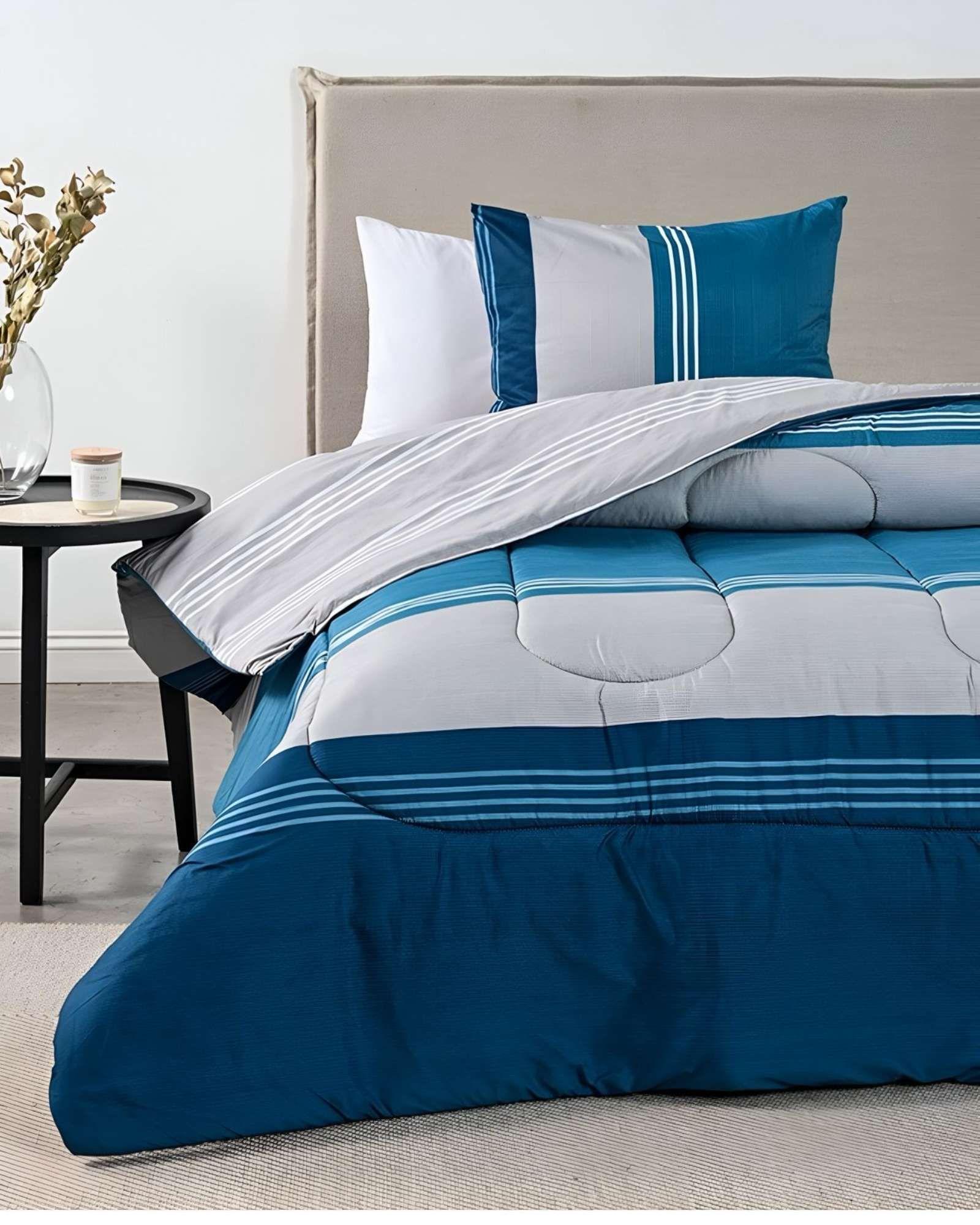 Plumón Relleno Diseño estampado 1.5 Plazas American Family A03-2