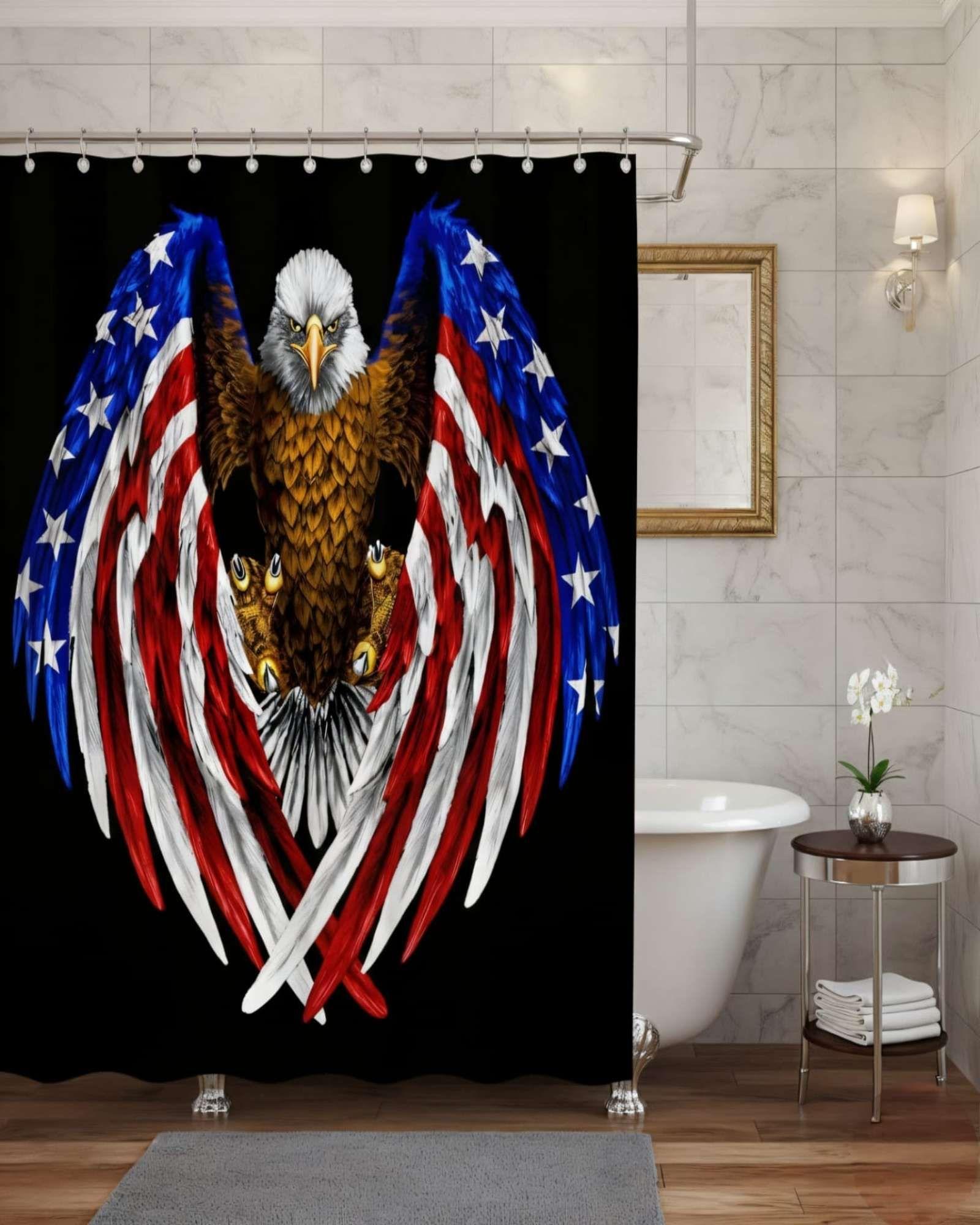 Juego de Cortina de Baño Tela Género + Forro Impermeable T20-1