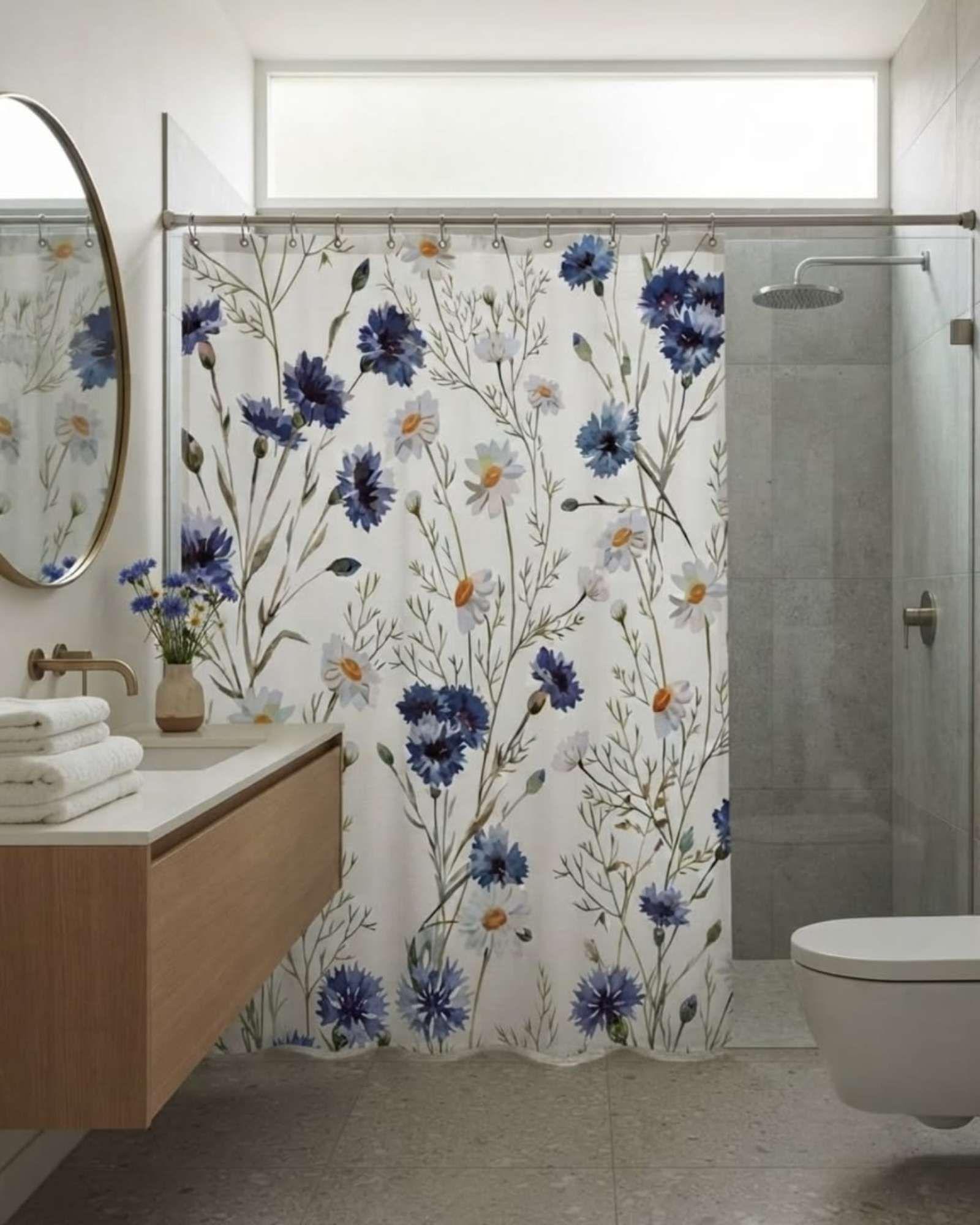 Pack de Cortina De Baño Con Forro Impermeable Surtido.-2