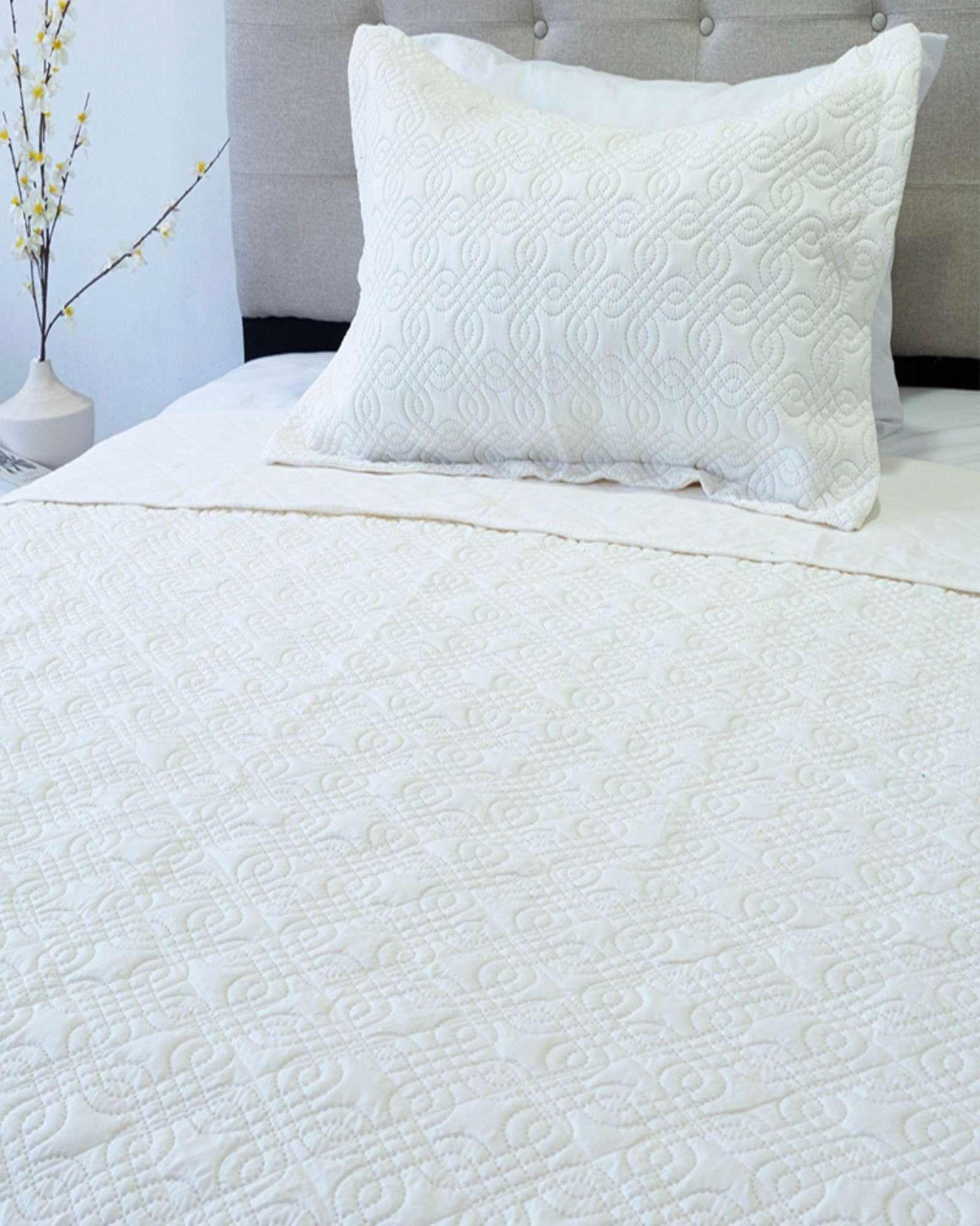 Cubrecama Colcha Quilt Primavera - Verano plaza y media Doral M06-3