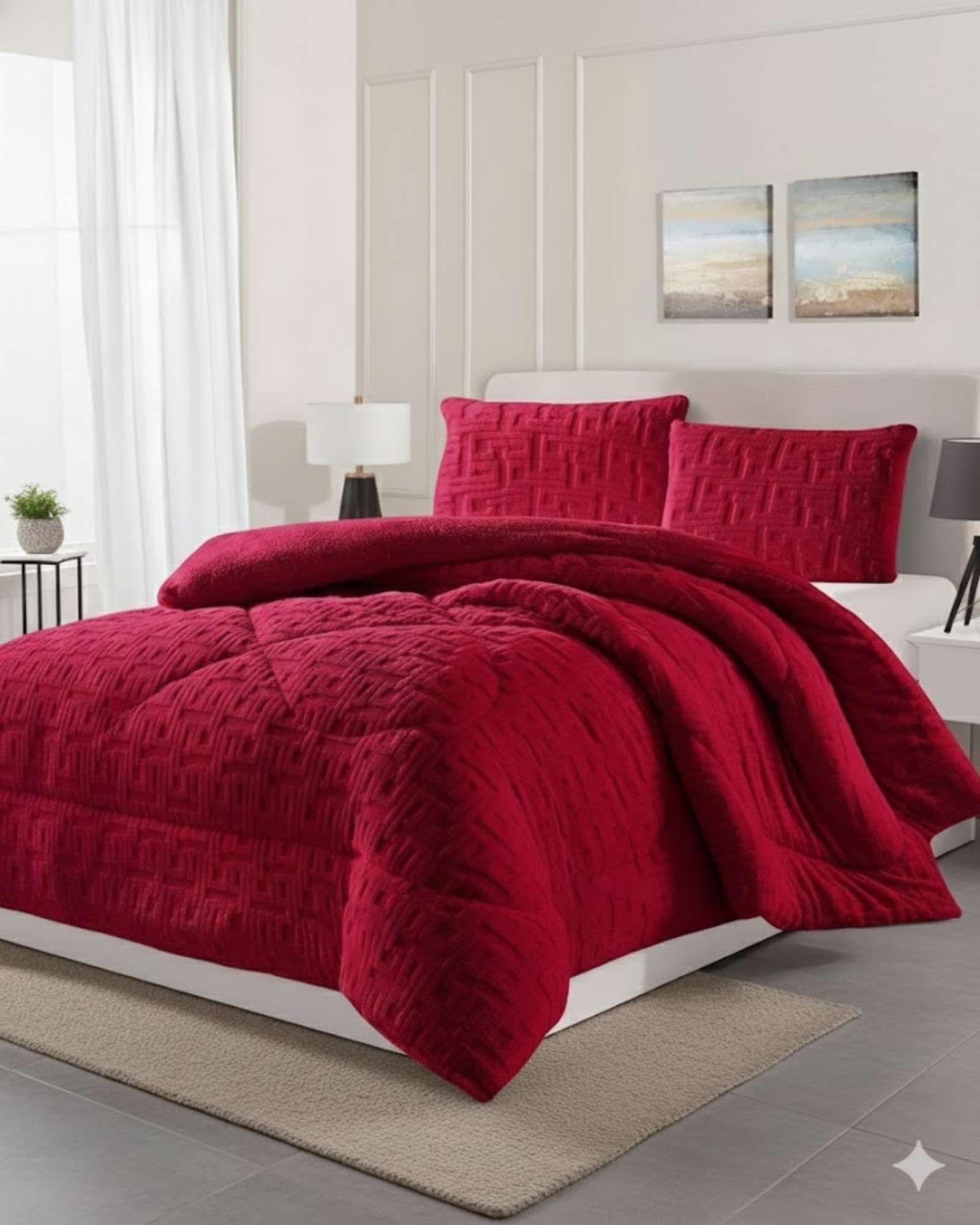 Cubrecama Acolchado con chiporro diseño Texturizado King K20-3