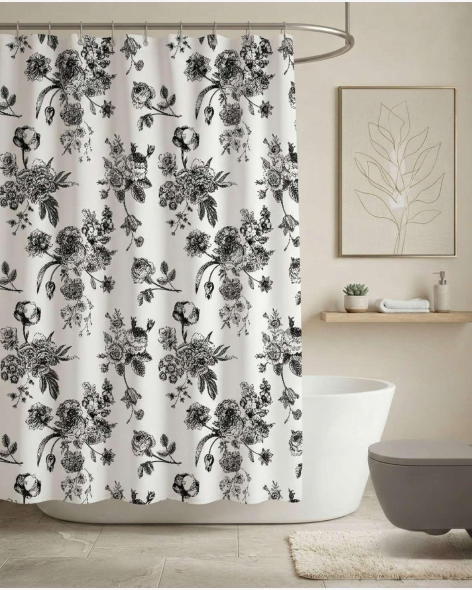 Pack de Cortina De Baño Con Forro Impermeable Surtido.-2