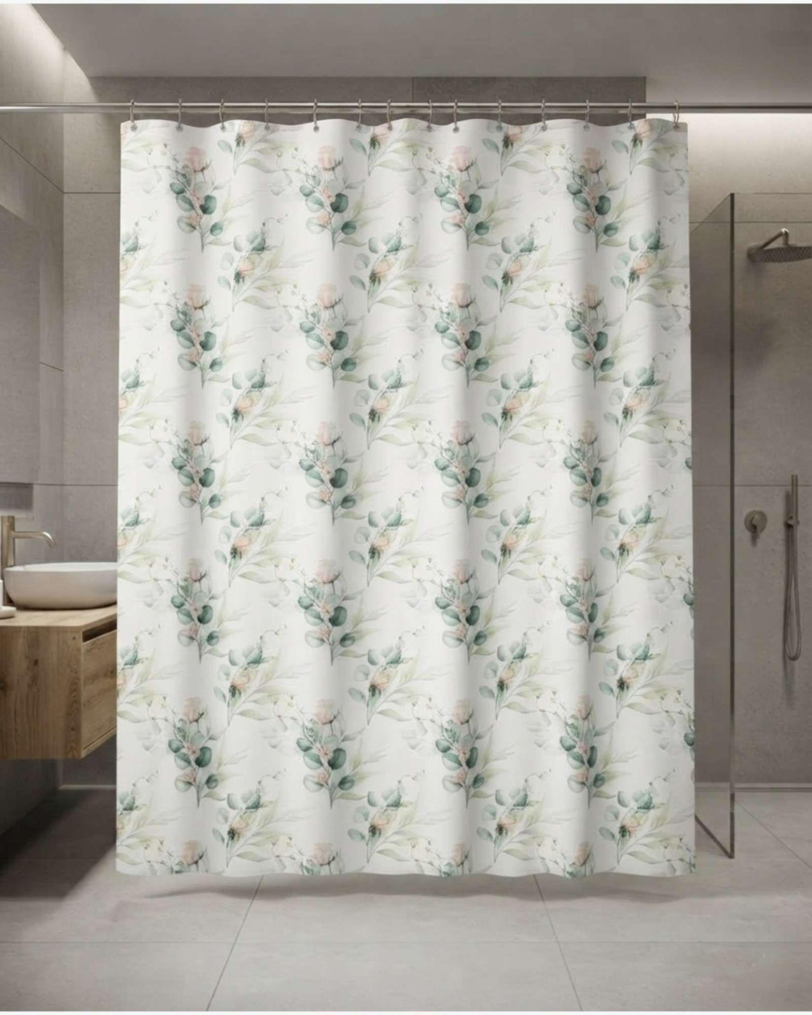 Pack de Cortina De Baño Con Forro Impermeable Surtido.-2