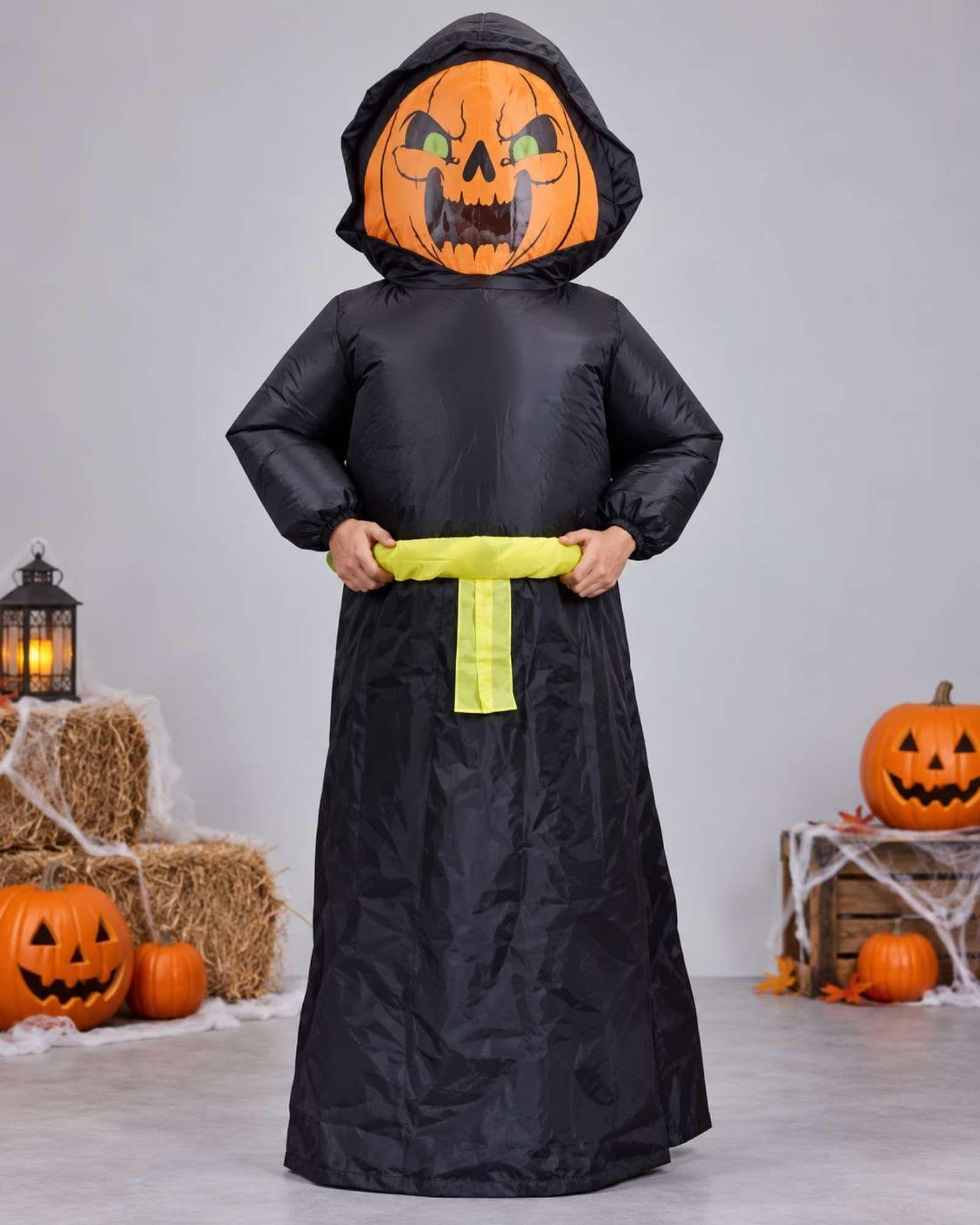 Disfraz Inflable Calabaza de Terror  160-190 cm-3