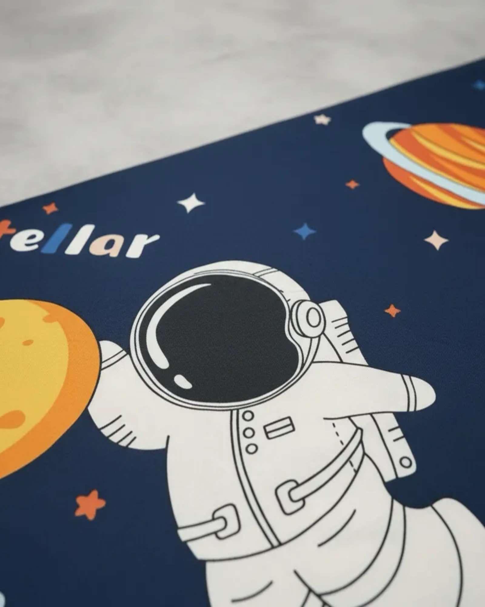 Juego de Sábanas Diseño infantil plaza y media Astronauta-4