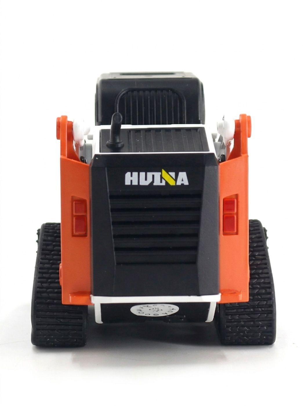 Minicargador Frontal Huina 1705 a Escala Metal Die Cast-1