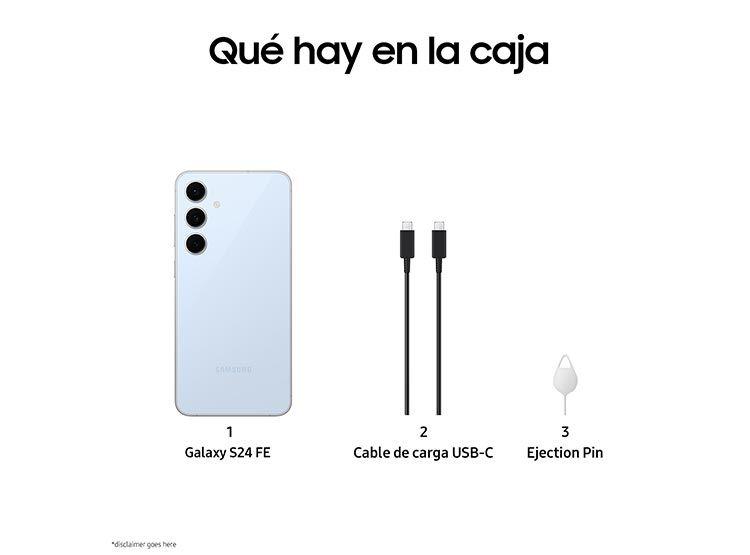 Celular Galaxy S24 Fe 5G 256GB Azul-1