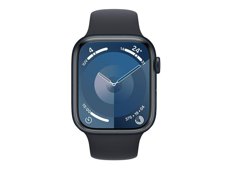 Apple Watch Series9 GpsMidnight 45 Mm - Correa Deportiva S/M-0
