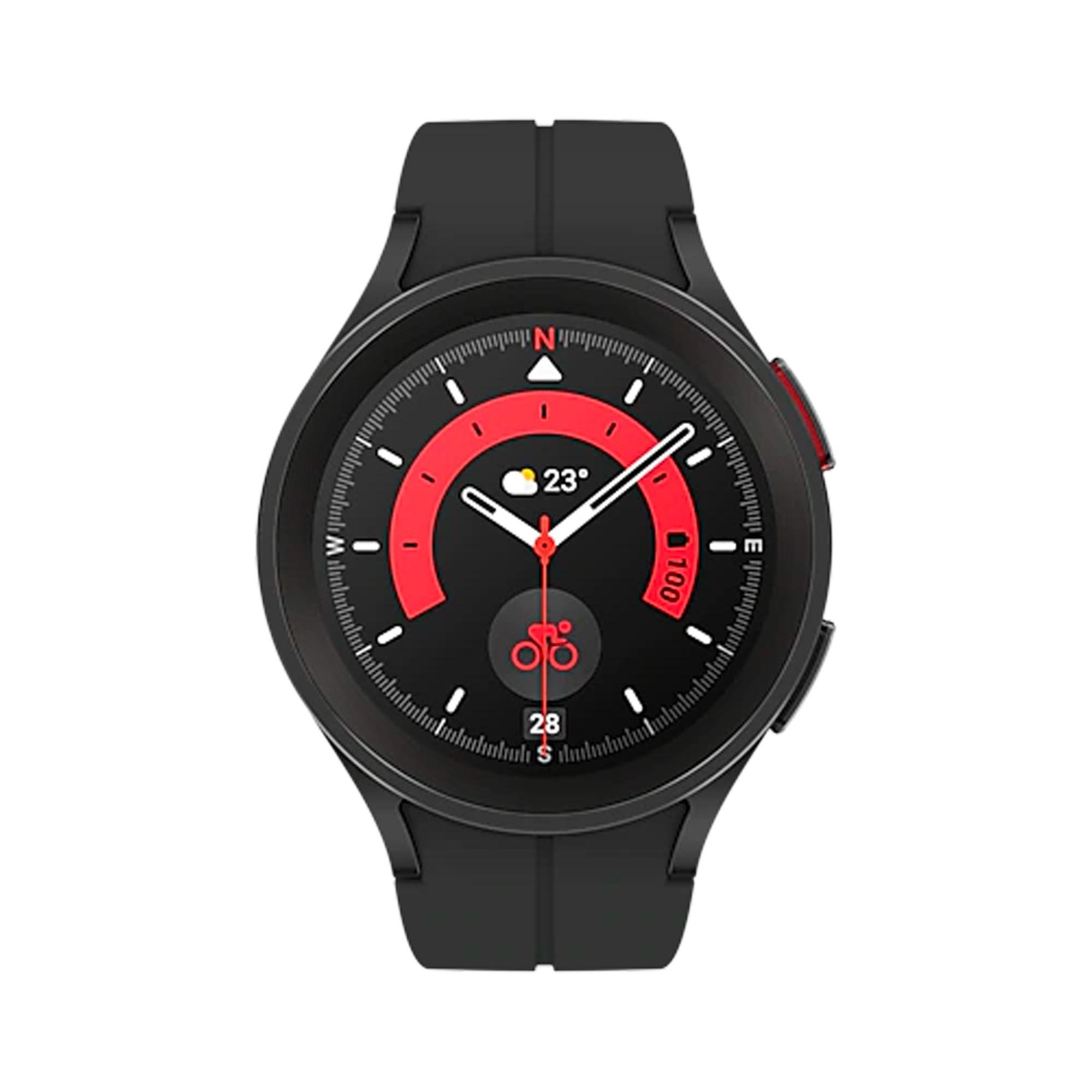 SAMSUNG GALAXY WATCH5 PRO Bluetooth 45MM  BLACK Titanium-1