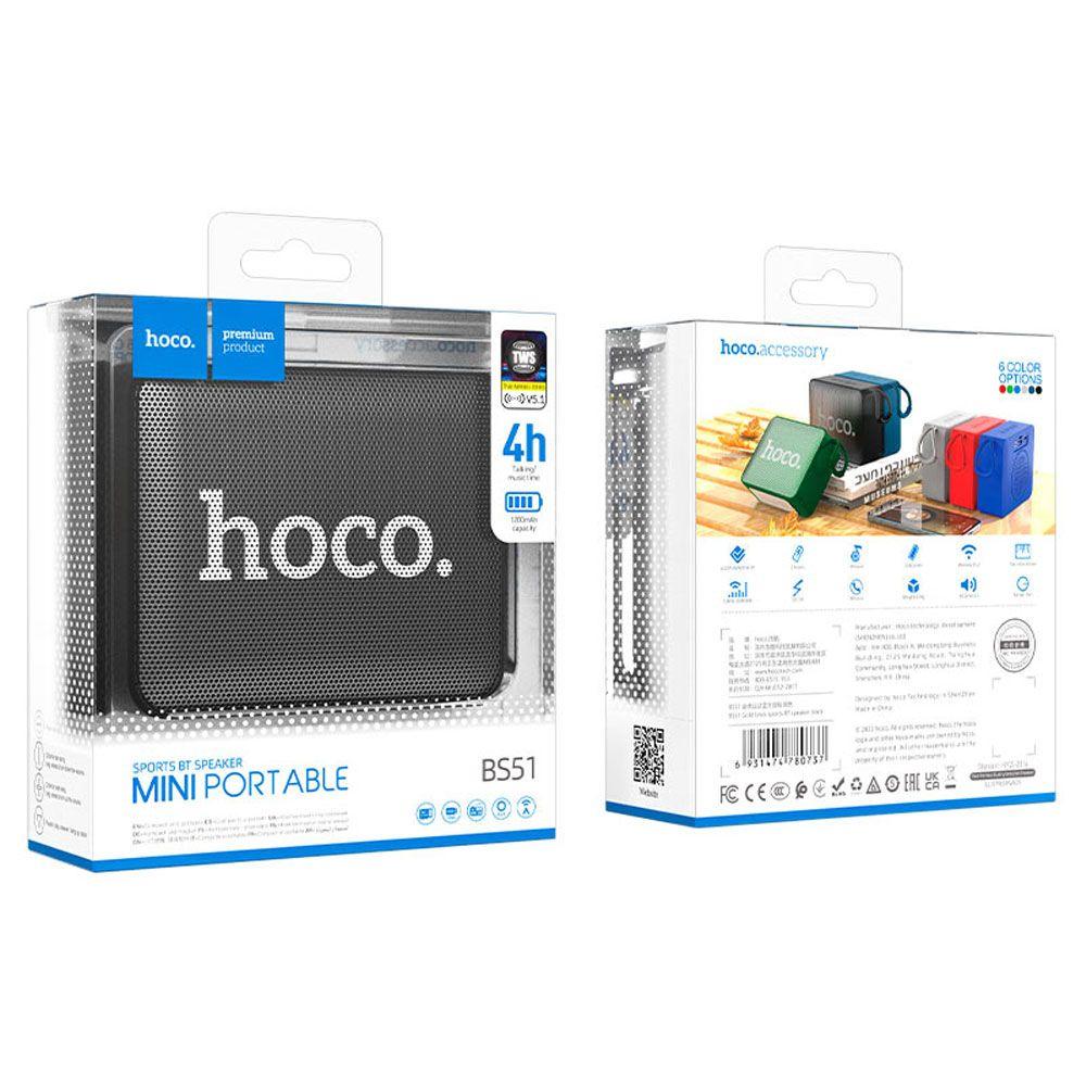 Parlantes bluetooth Hoco BS51 Negro-2