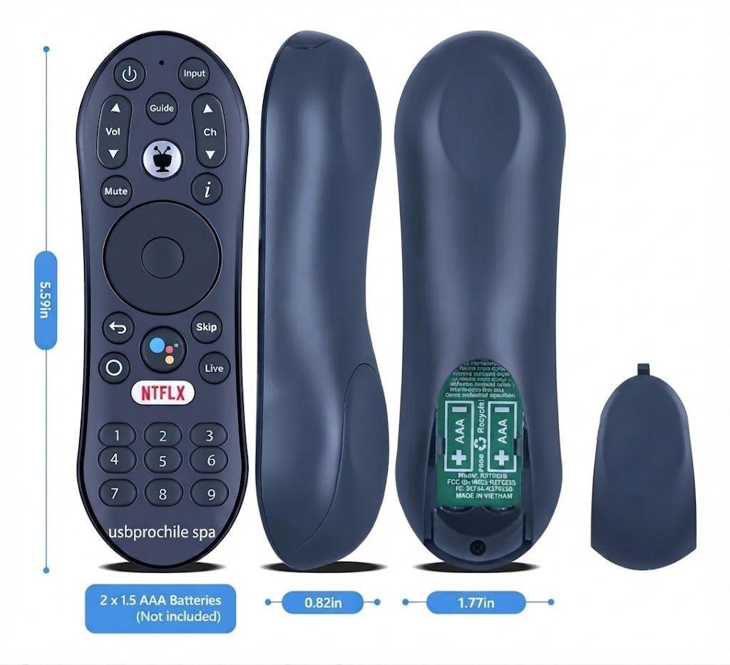 Control Remoto Original Para Decodificador VTR DBox Con Voz-2