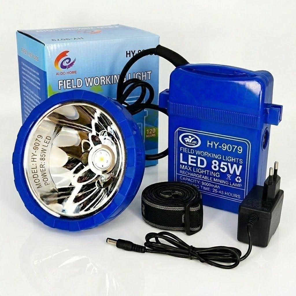 Foco Led Caza  Azul 85w Hy-9079 Luz Blanca-4