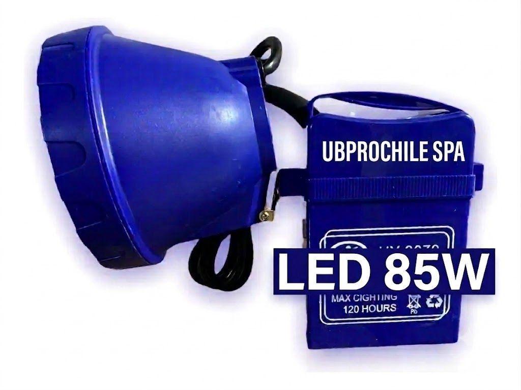 Foco Led Caza  Azul 85w Hy-9079 Luz Blanca-7