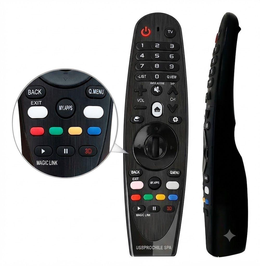 Control Remoto Magic para Smart TV LG 3D / 4K / Sin Voz-1