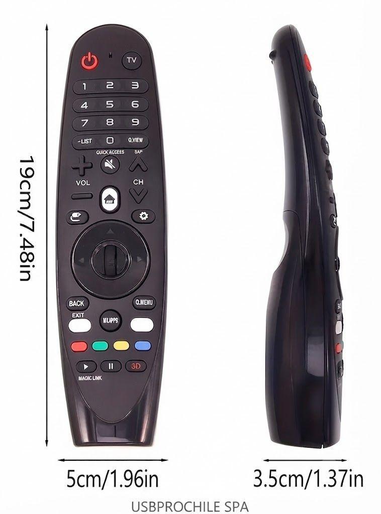 Control Remoto Magic para Smart TV LG 3D / 4K / Sin Voz-4