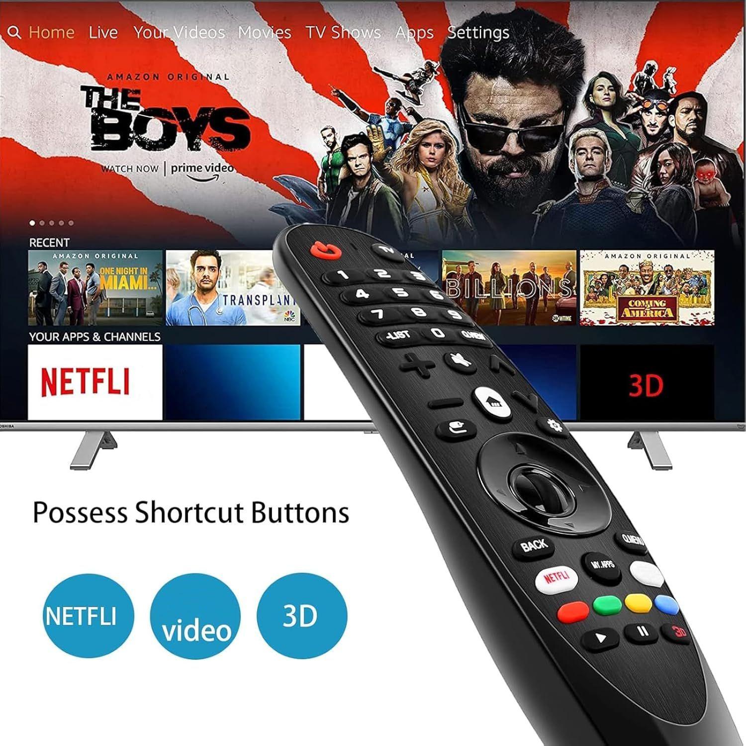 Control Remoto Magic para Smart TV LG 3D / 4K / Sin Voz-8