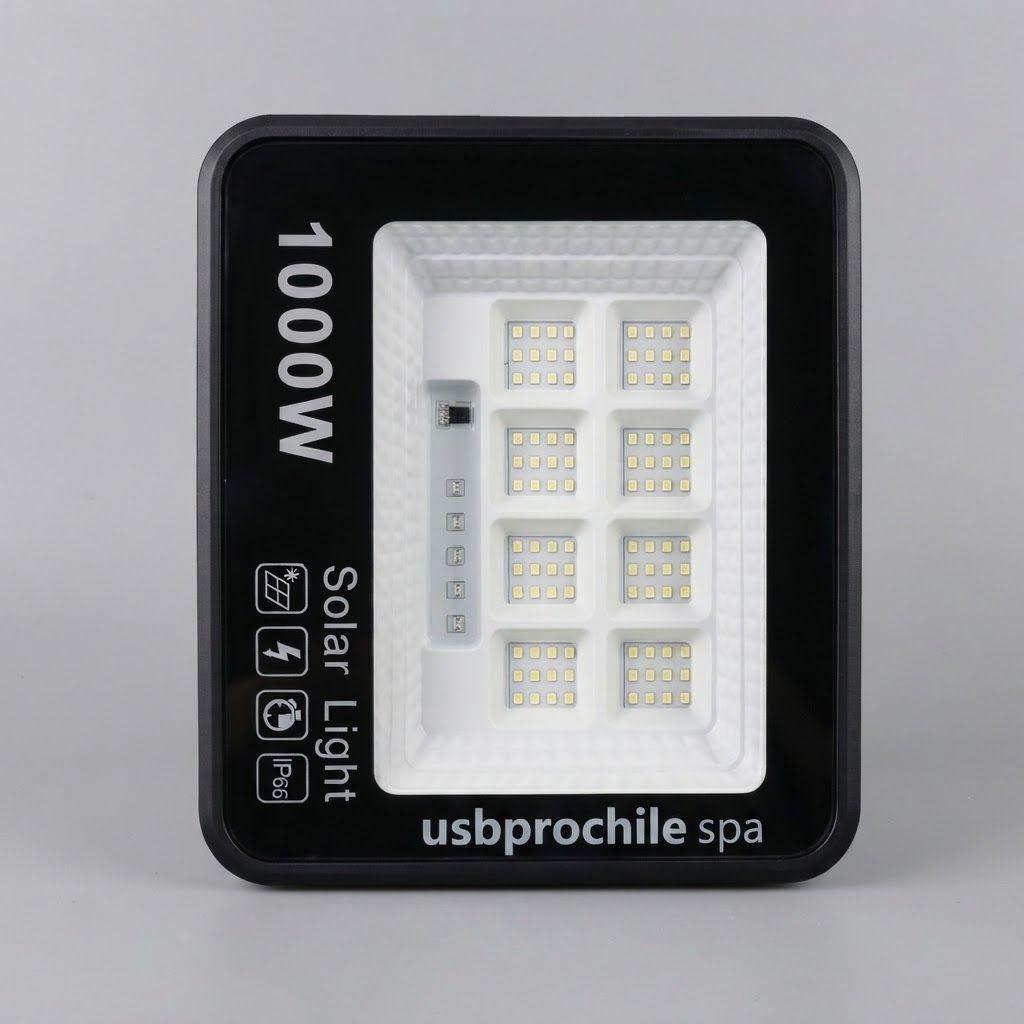 Proyector Solar Foco LED 1000W con Sensor de Movimiento IP66-2