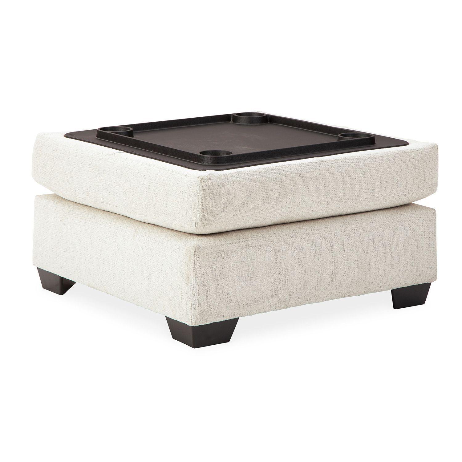 Ottoman con almacenamiento Cambri snow-3