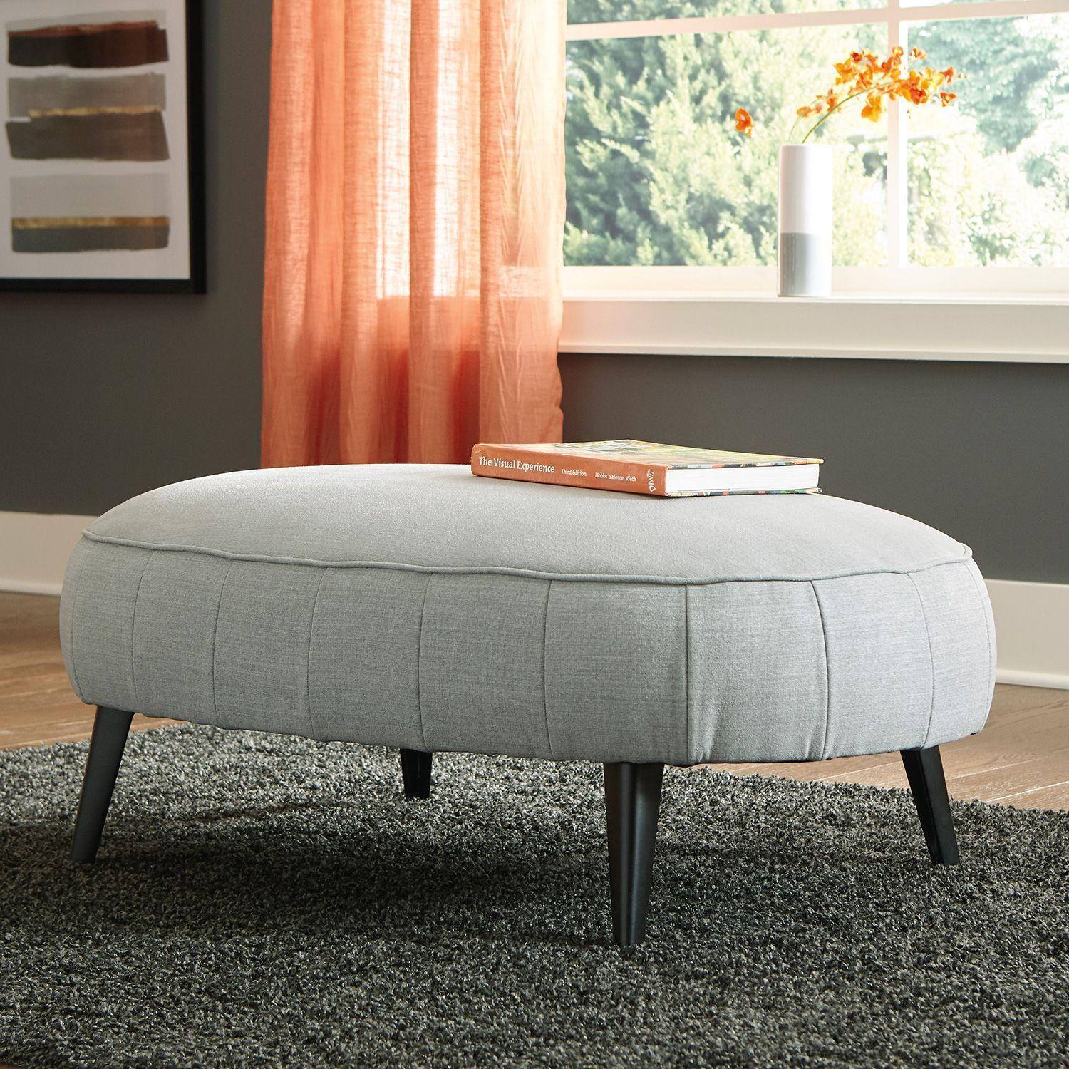 Ottoman oversized Hollyann gray-1