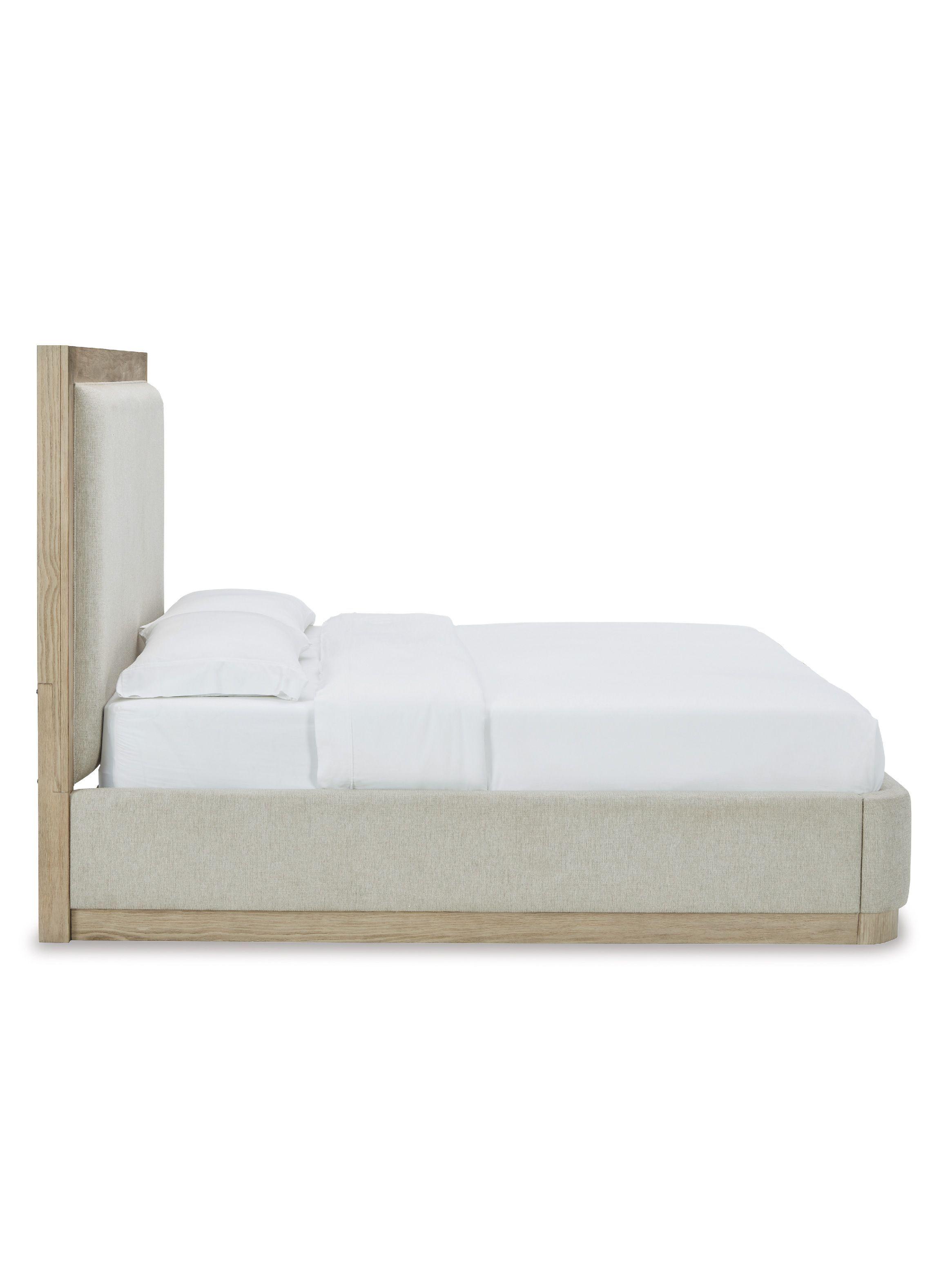 Cama king Hennington bisque-4