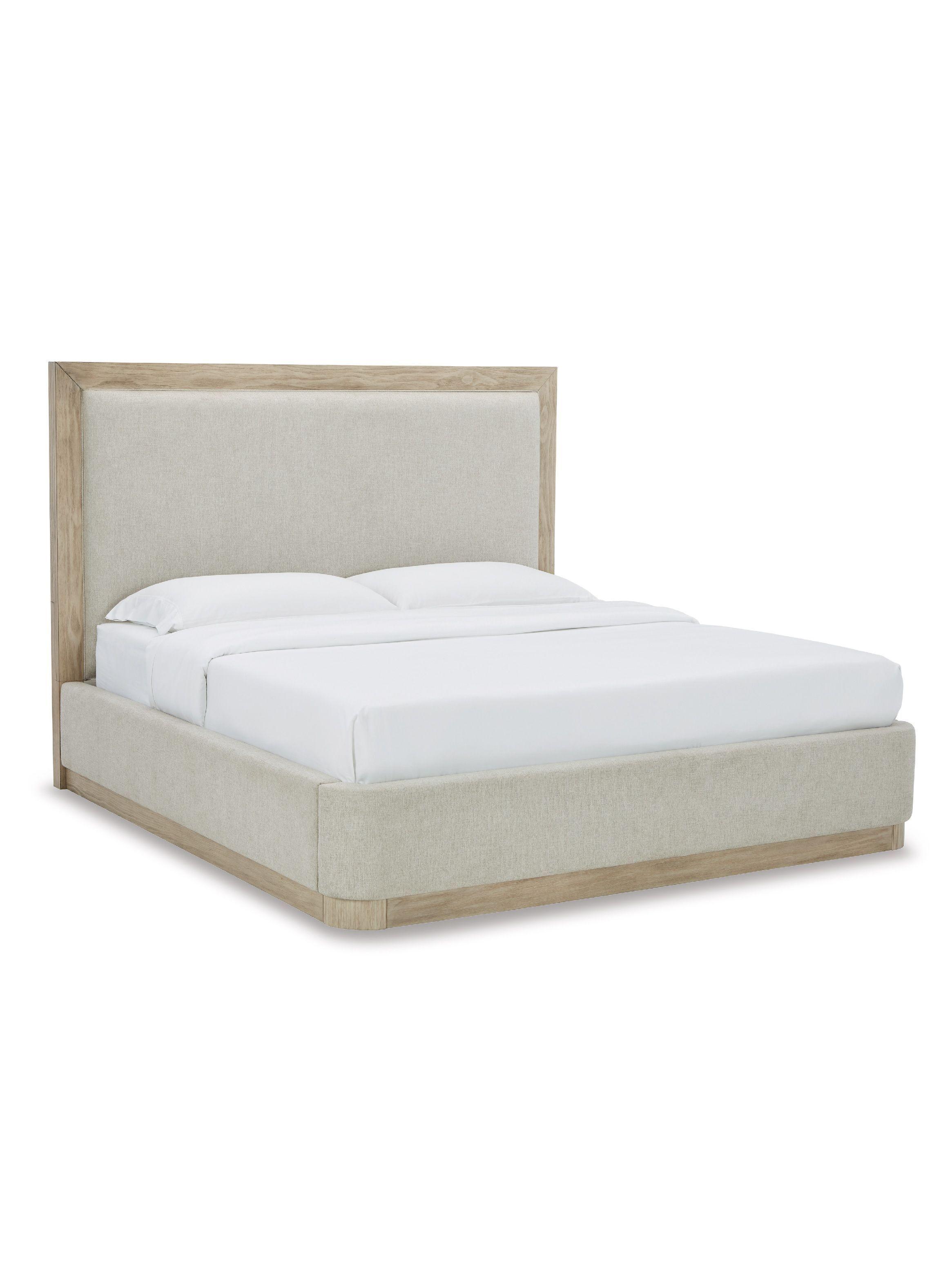 Cama king Hennington bisque-2