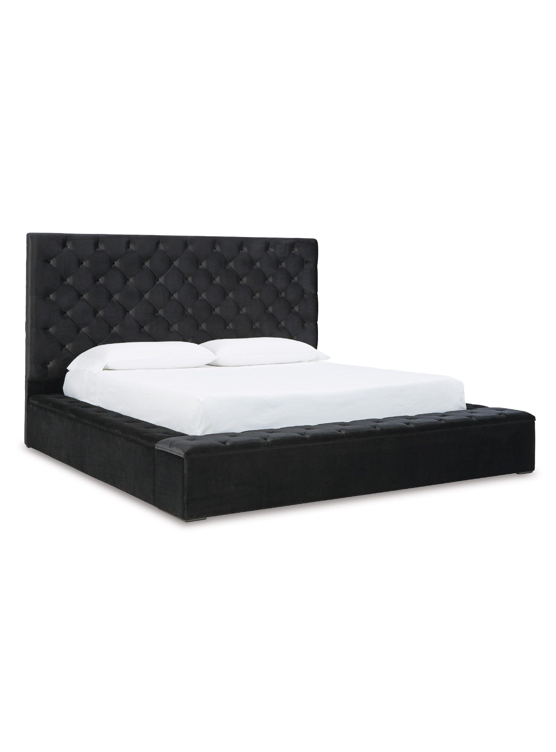 Cama 2 plazas Lindenfield black-2