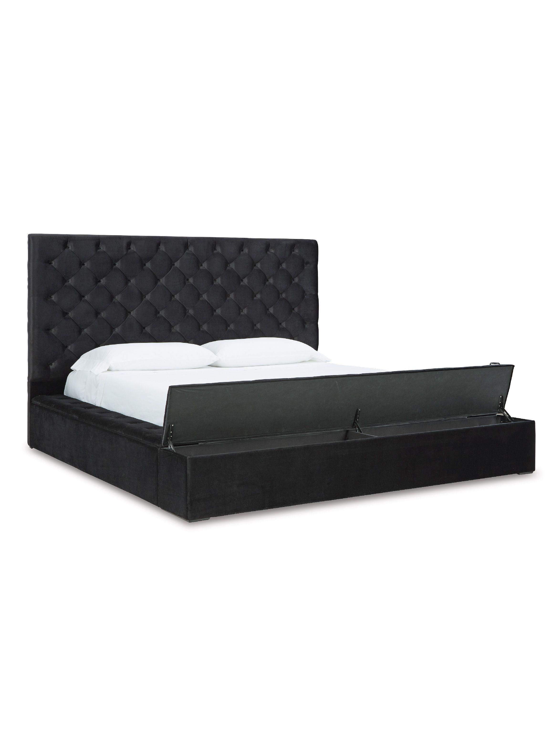 Cama 2 plazas Lindenfield black-3