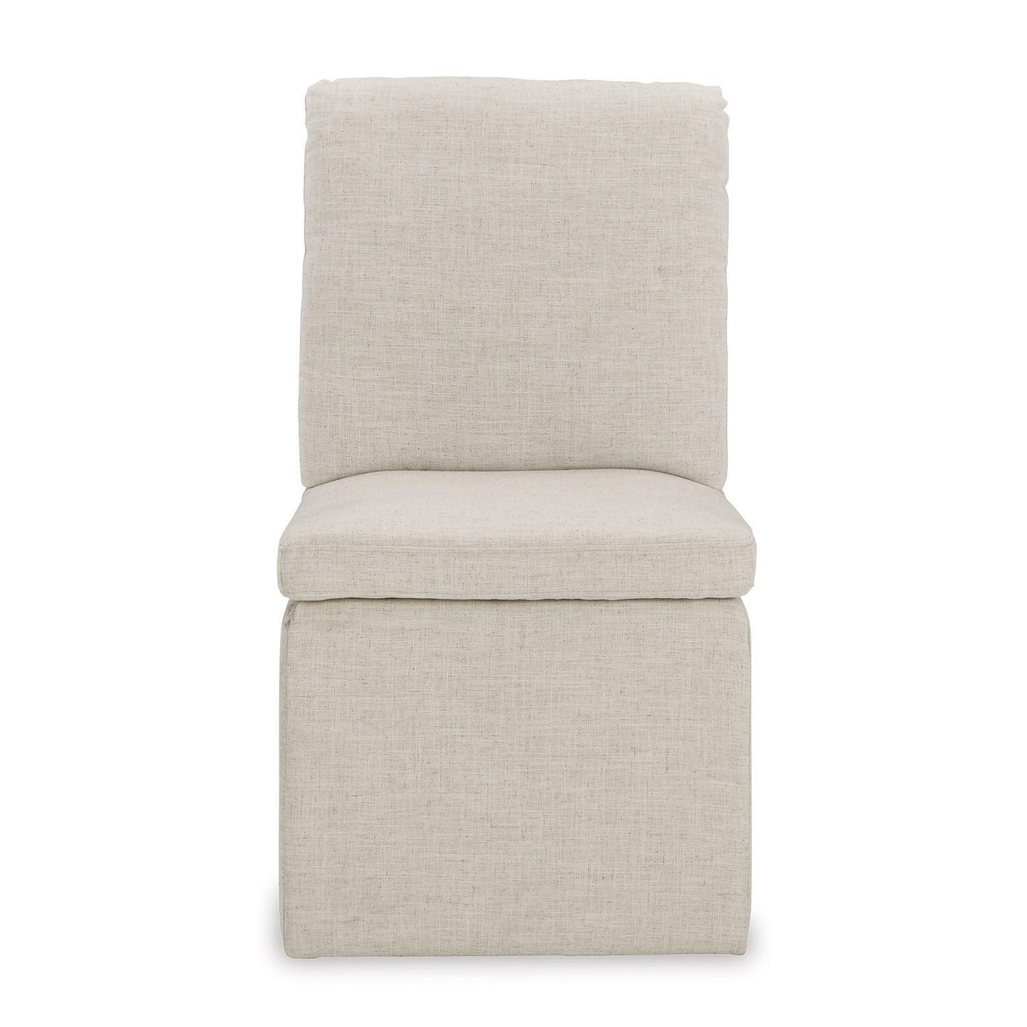 Par de sillas comedor Krystanza beige-2