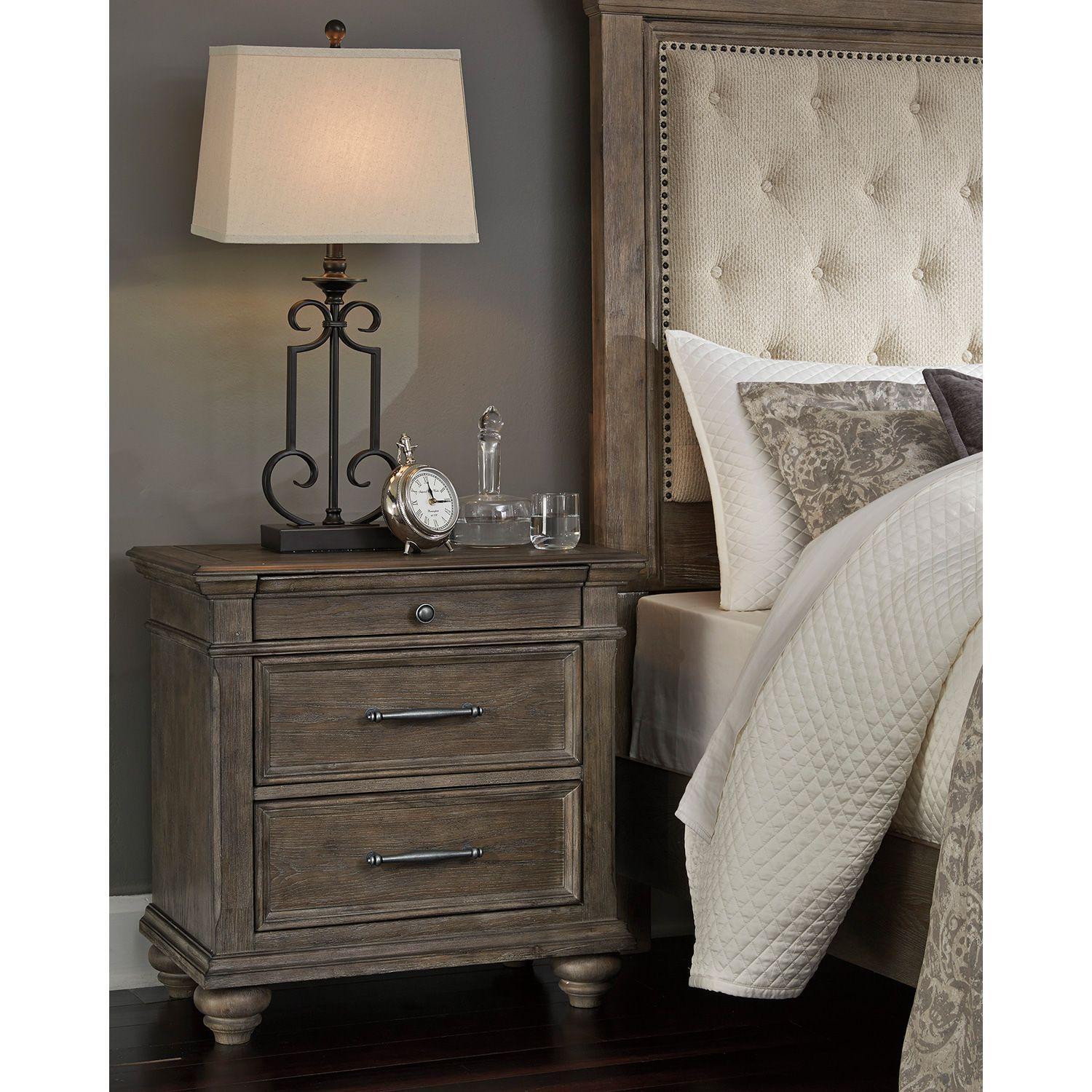 Velador Johnelle 3 cajones-1