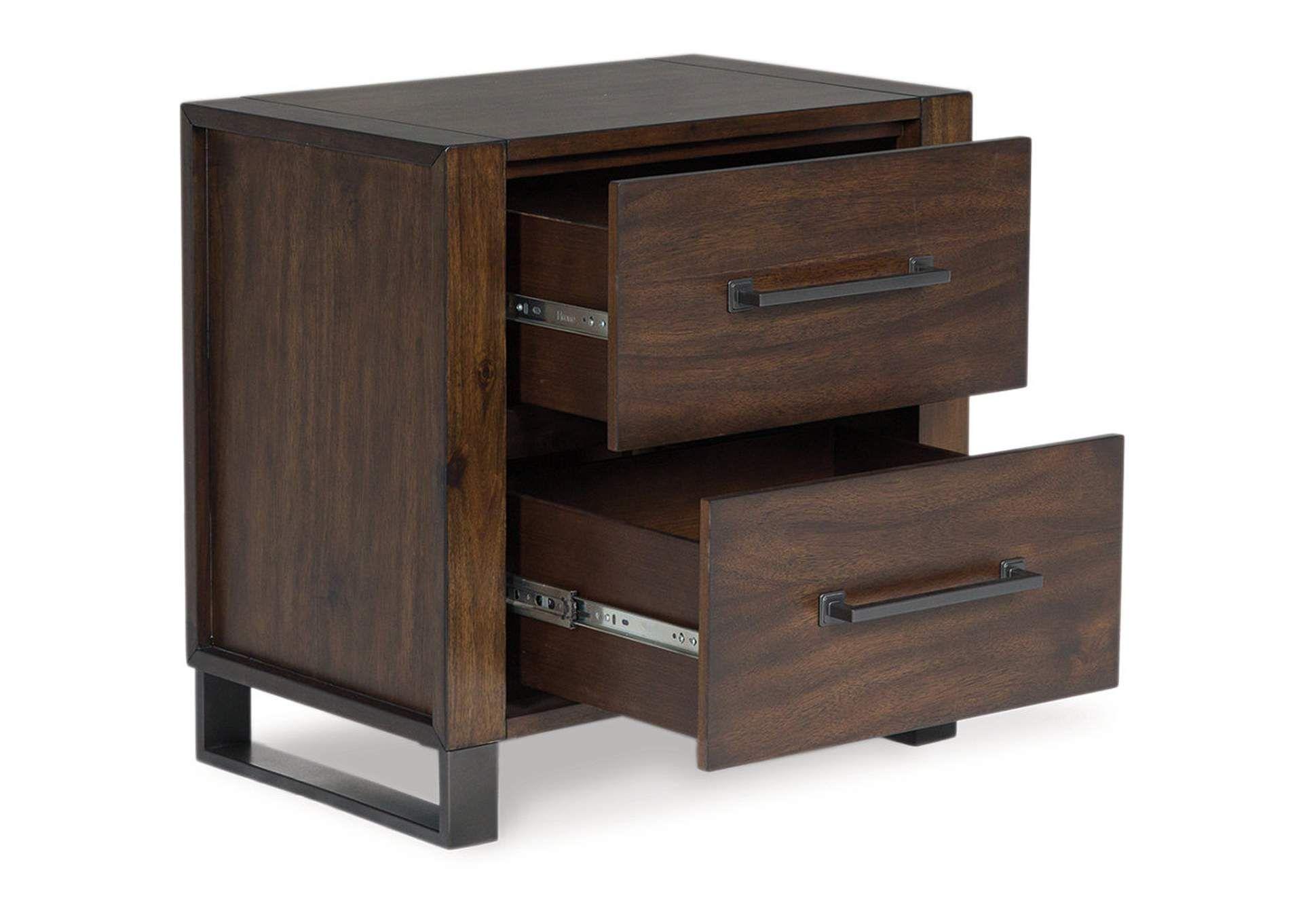 Velador Zumbado 2 cajones-2