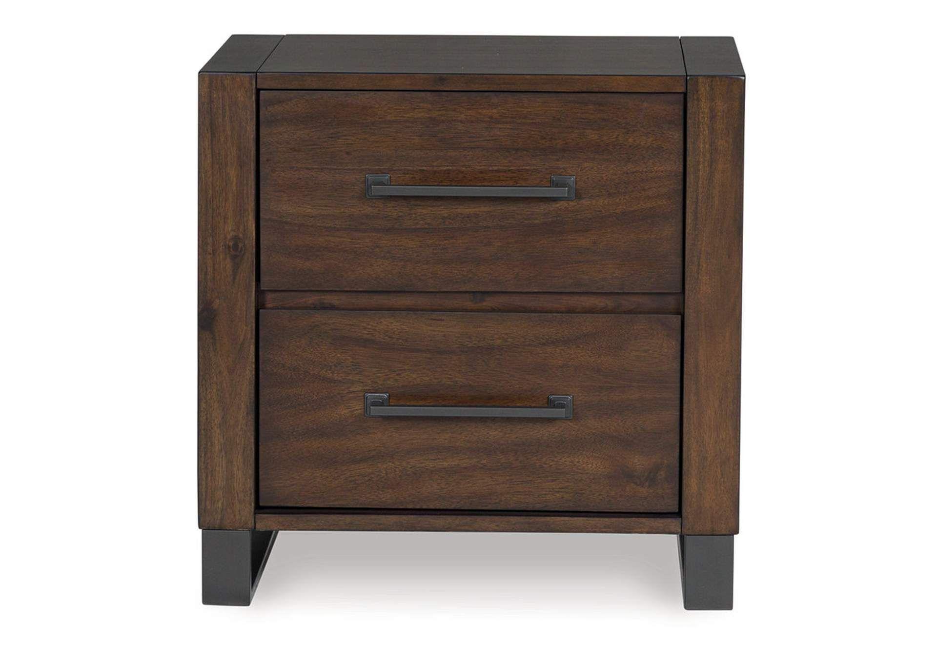 Velador Zumbado 2 cajones-3