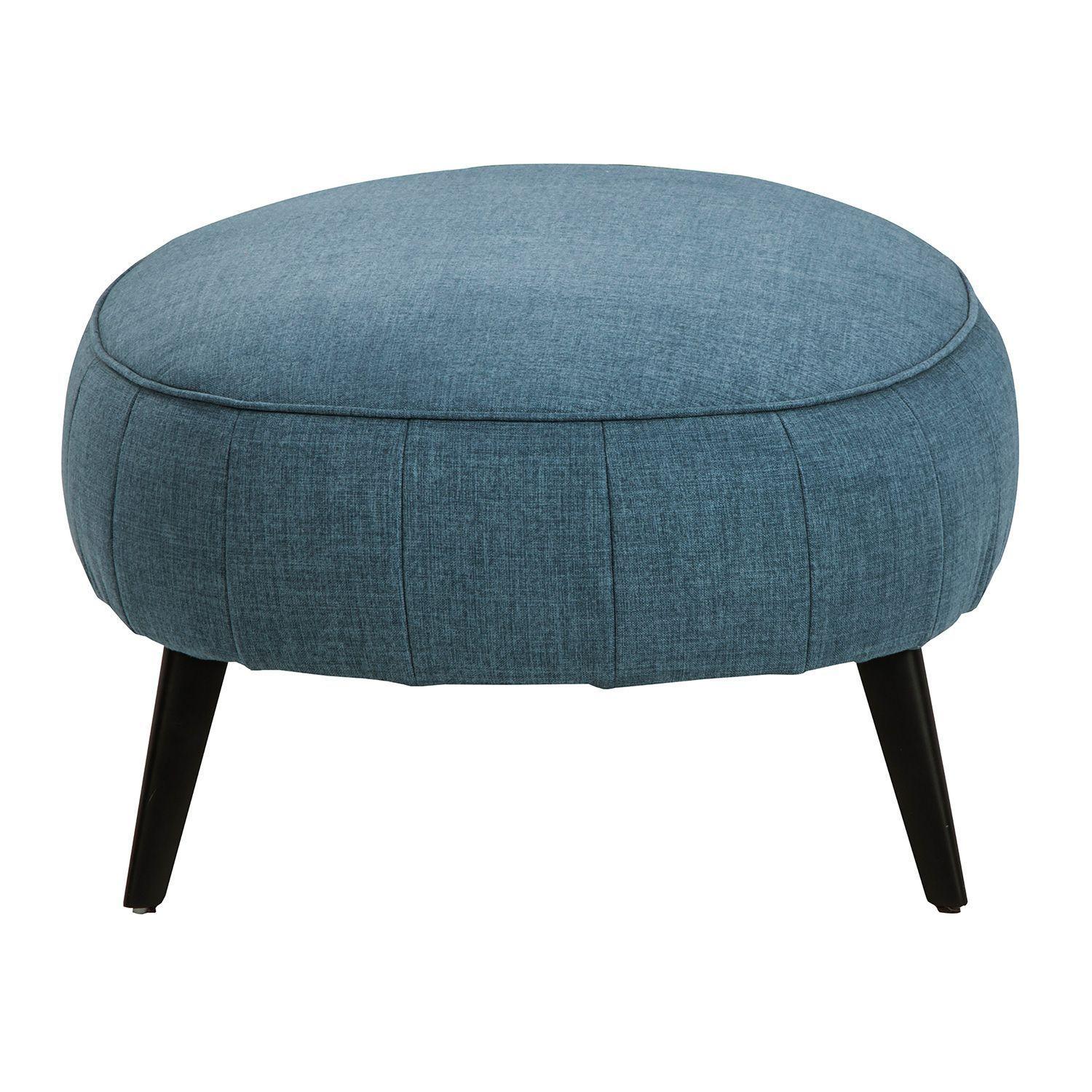 Ottoman oversized Hollyann blue-3