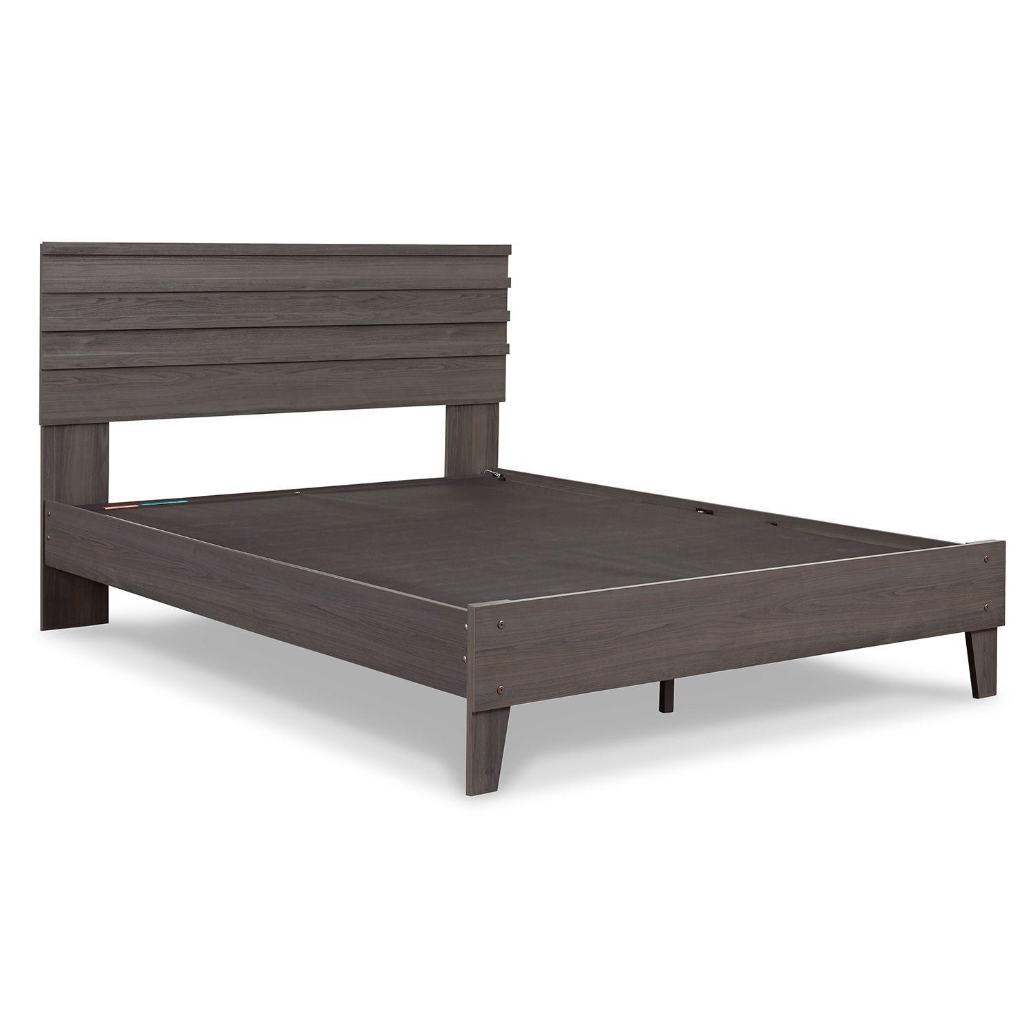 Cama 2 plazas Brymont dark gray-4