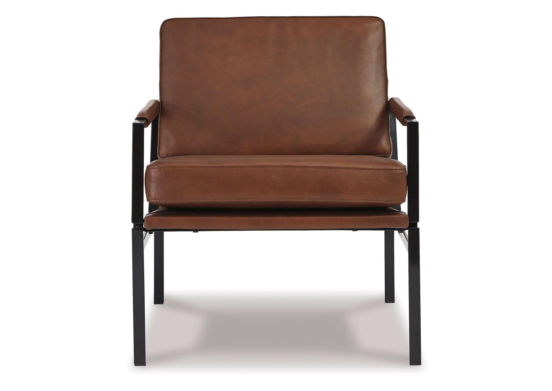 Sitial cuero Puckman brown/silver finish -3