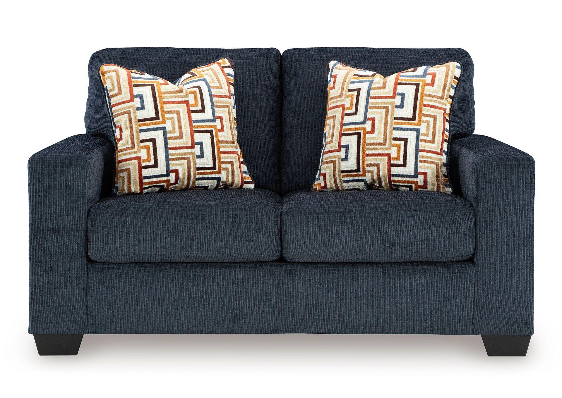 Sofá 2 cuerpos Aviemore Azul -2