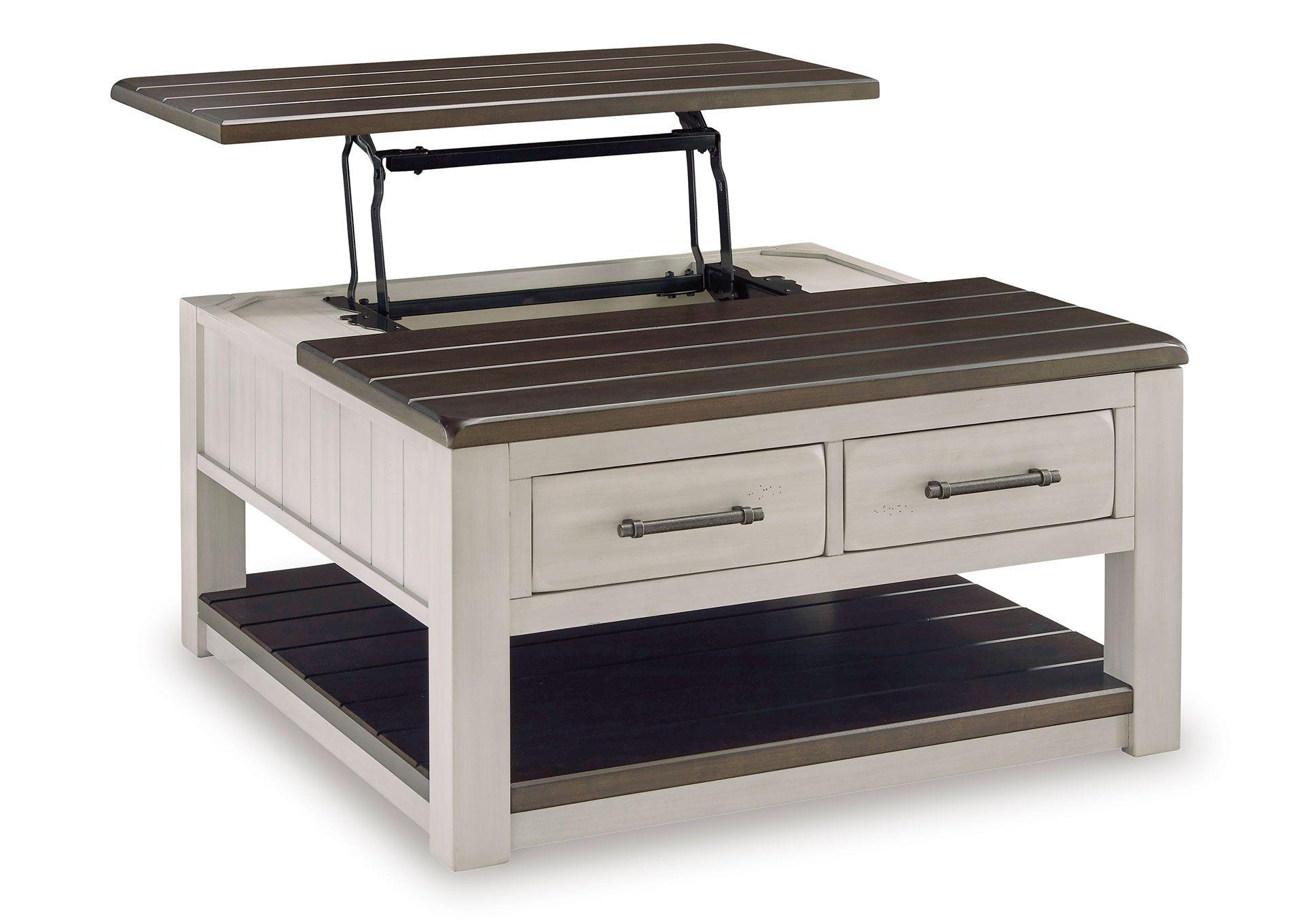 Mesa de centro cubierta elevable Darborn  -3