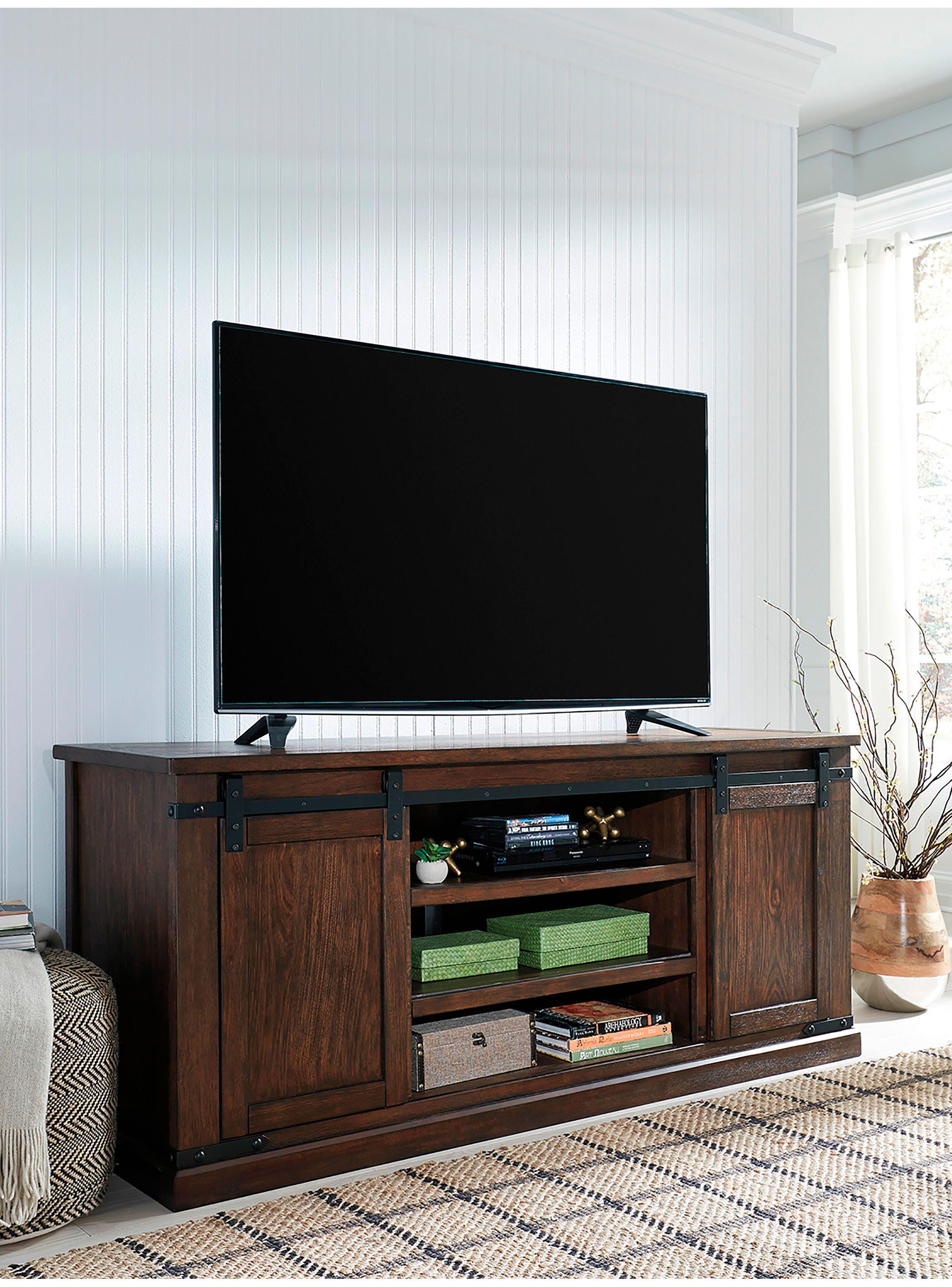 Soporte Budmore rustic brown TV 60"-1