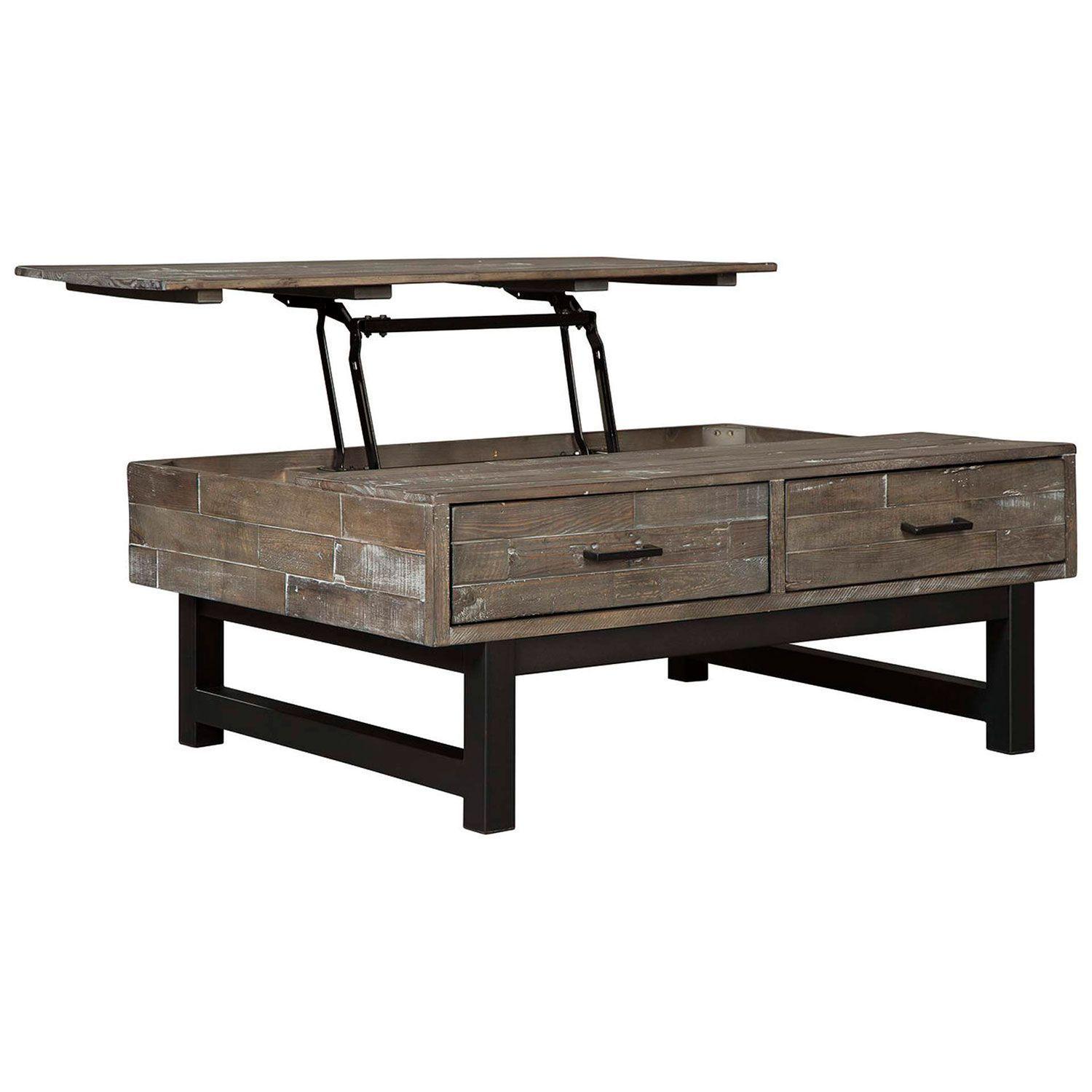 Mesa de centro cubierta elevable Mondoro-2