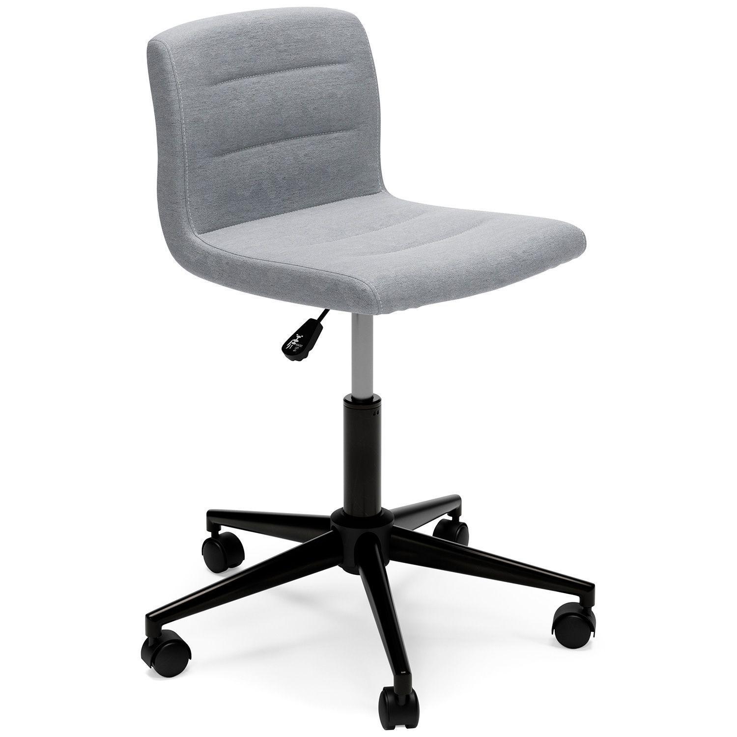 Silla de escritorio Beauenali gris-0