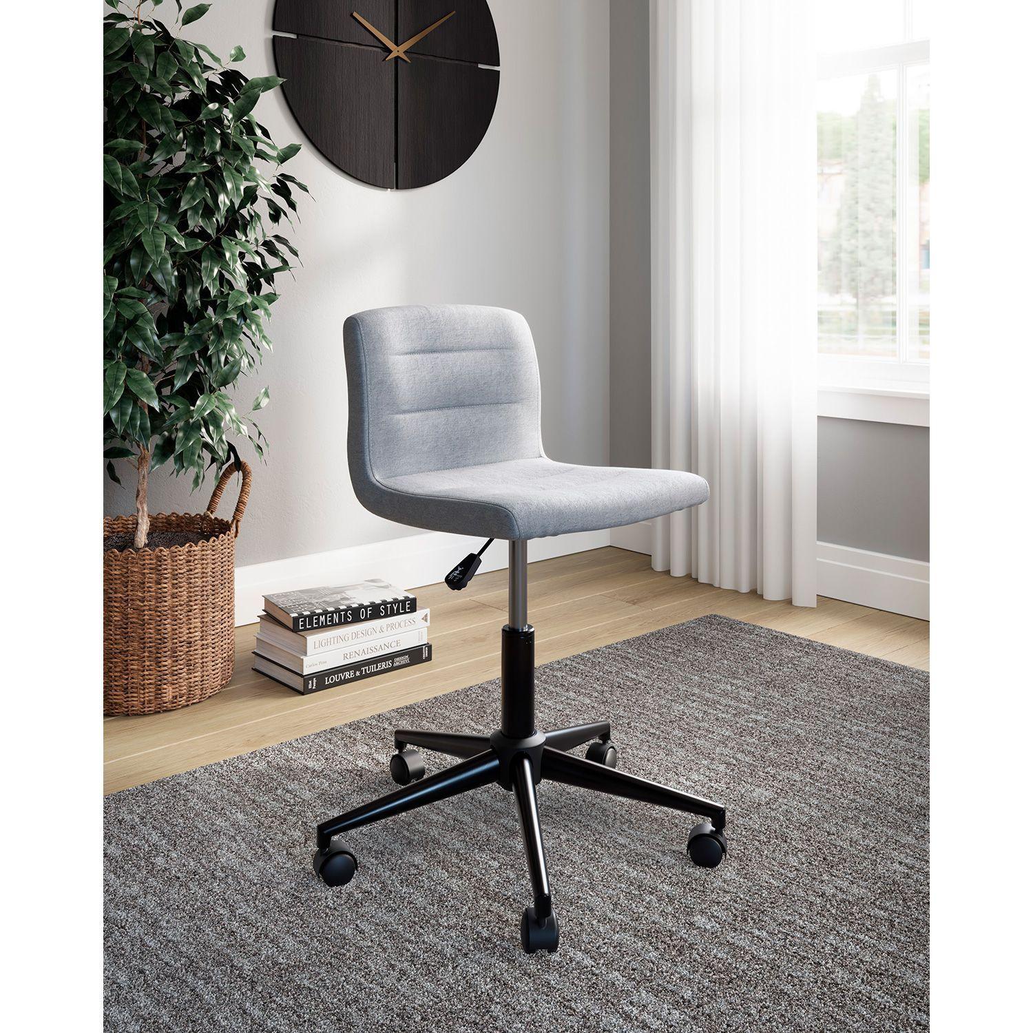 Silla de escritorio Beauenali gris-1