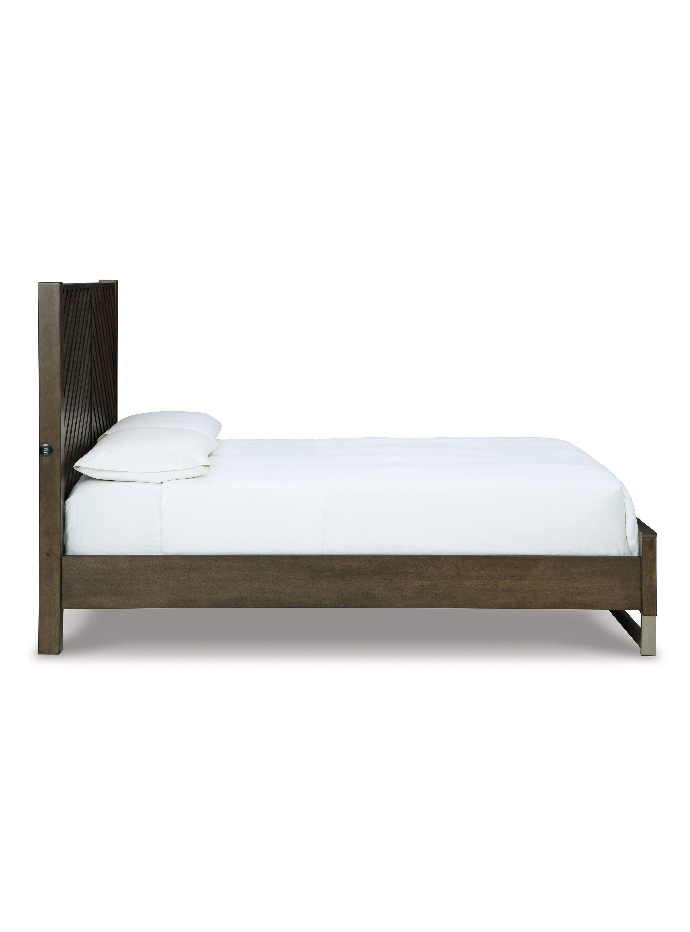 Cama 2 plazas Arkenton grayish brown-4