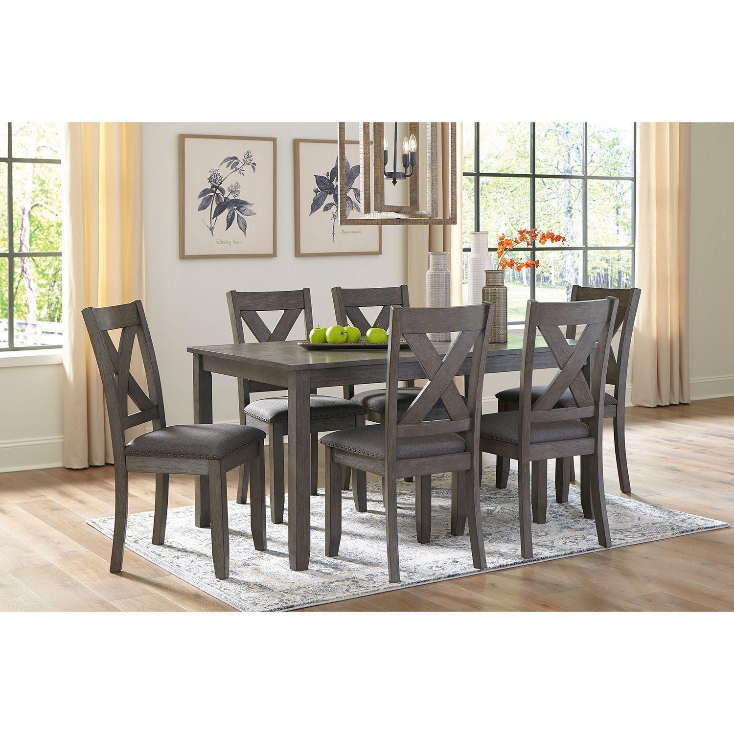 Juego comedor Caitbrook (set 7 piezas)-1