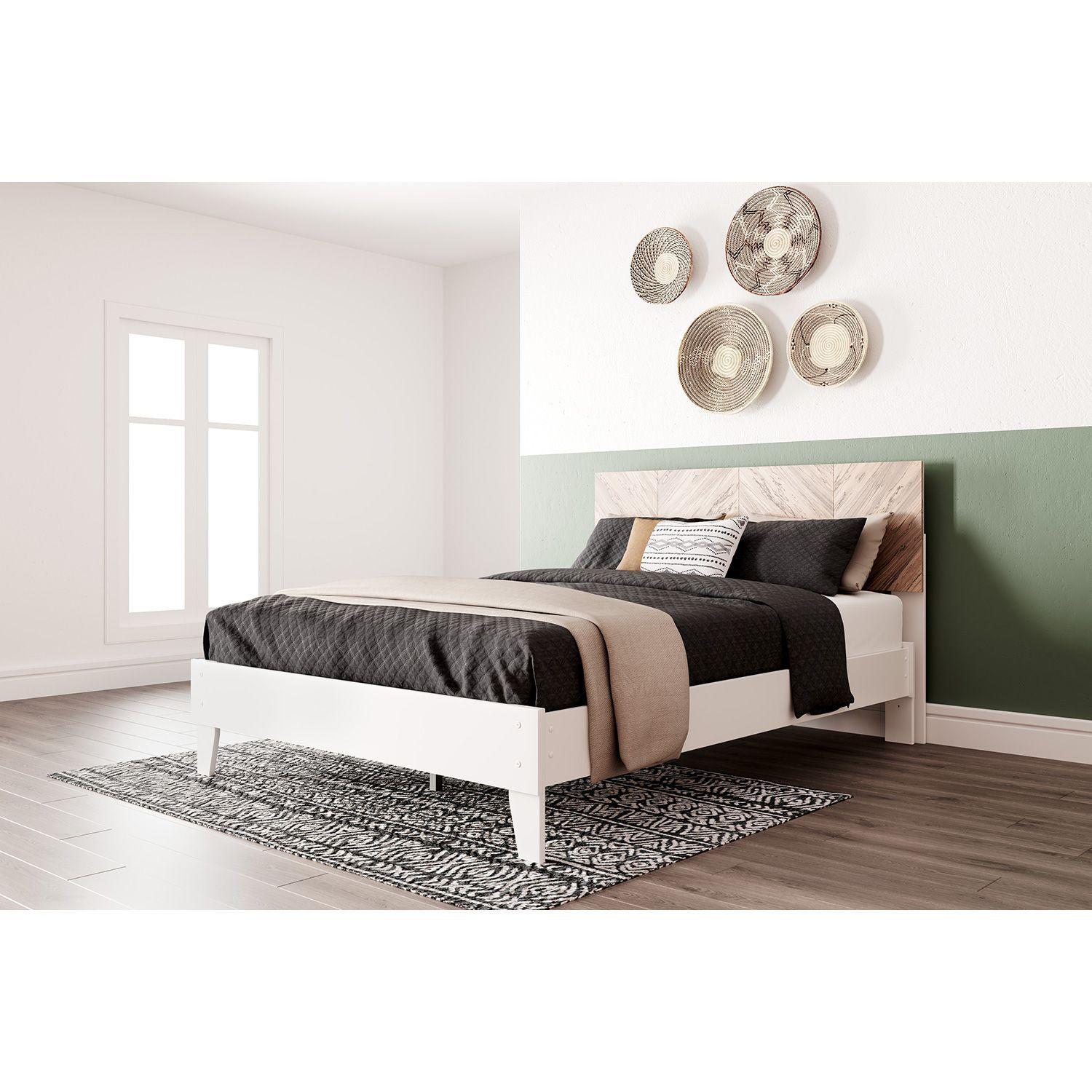 Cama 2 plazas Piperton two-tone-1